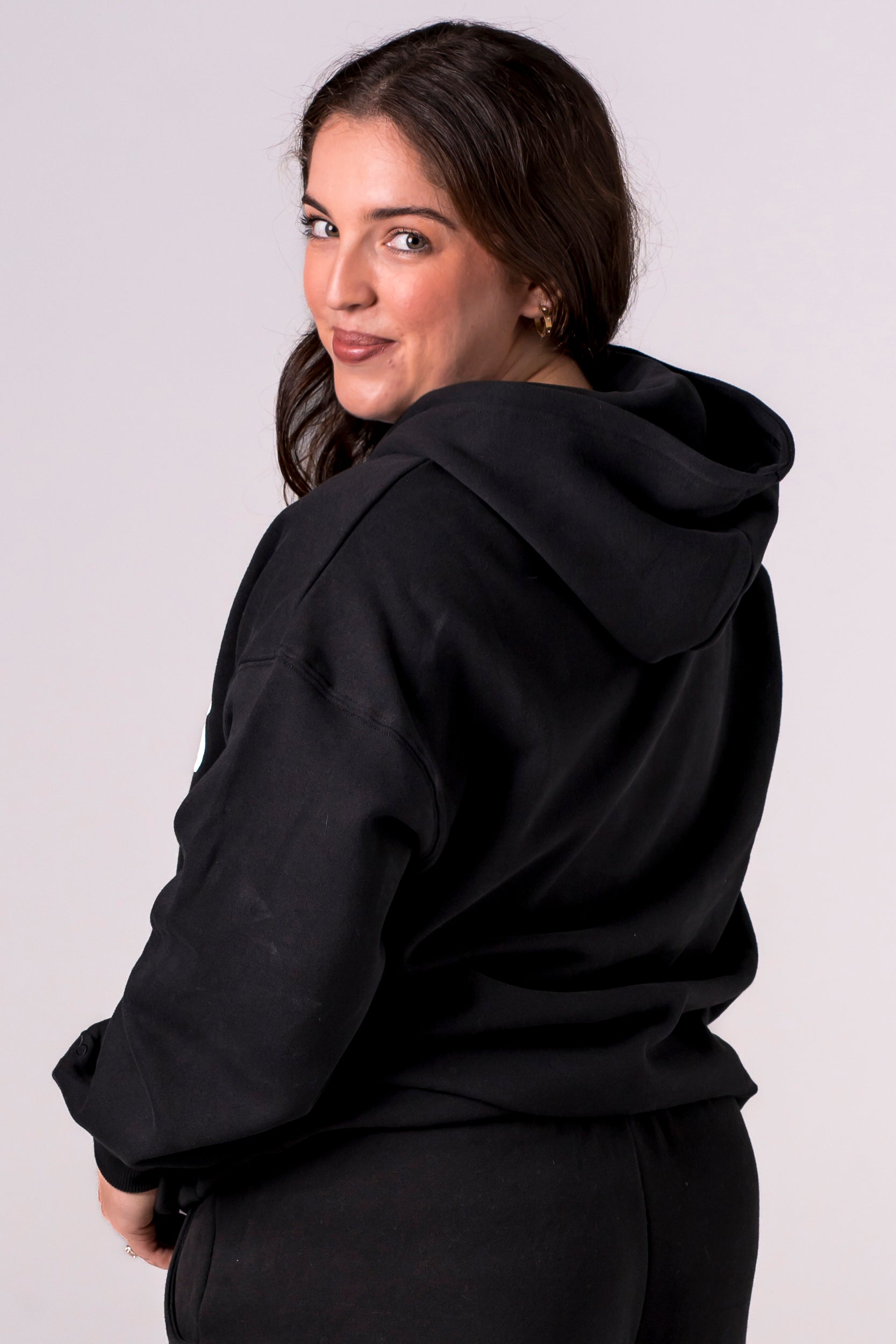 Bubble Black Hoodie