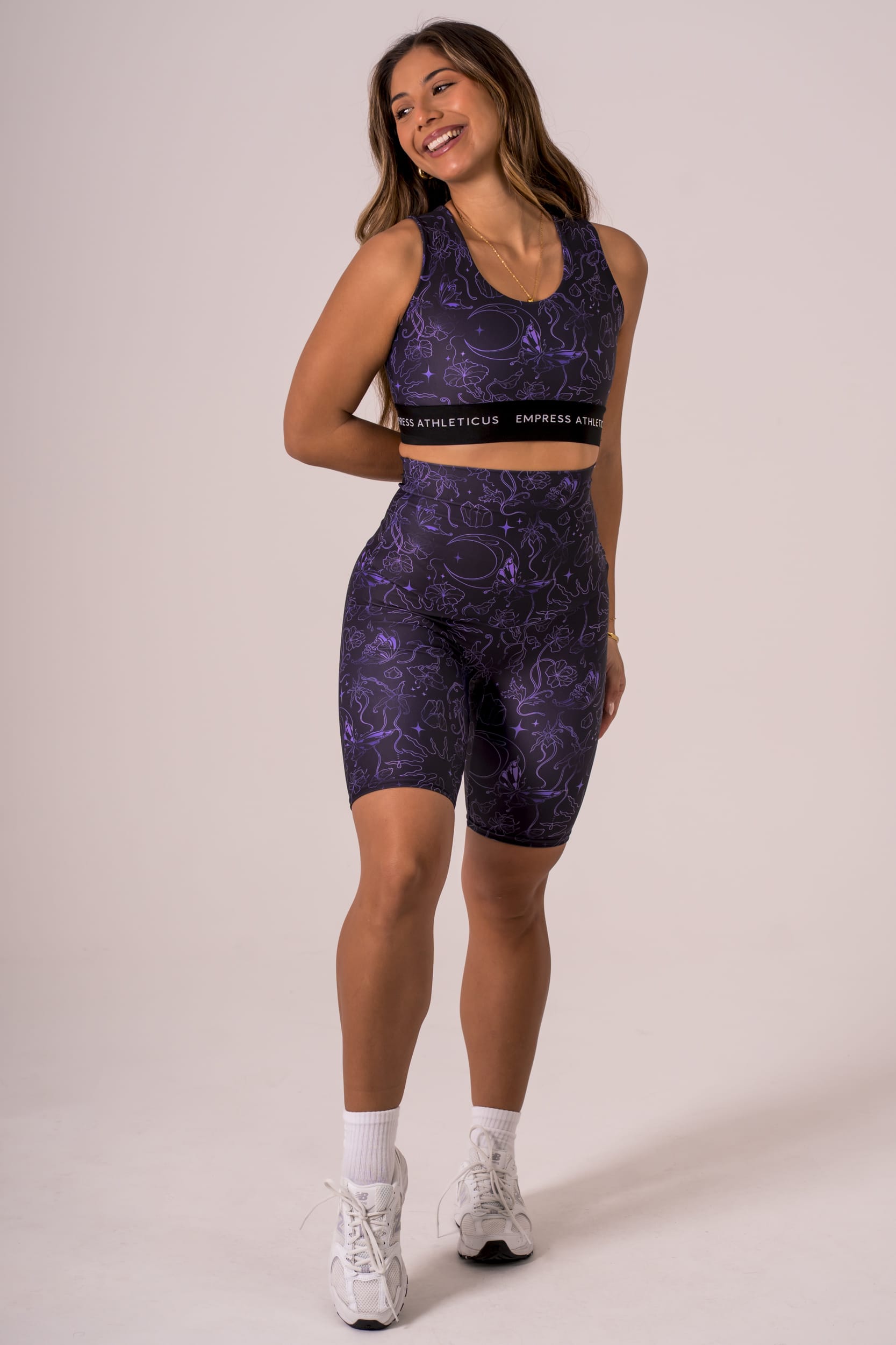Afterglow Dynamic Extra High Waisted Bike Shorts