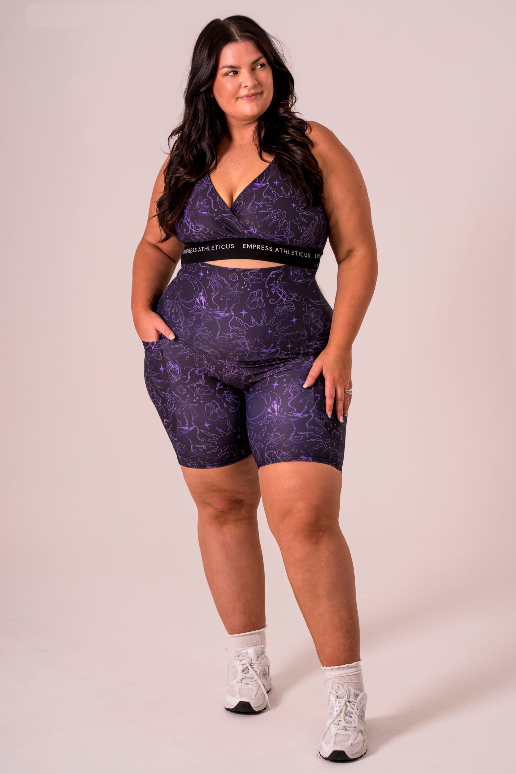 Afterglow Dynamic Extra High Waisted Pocket Booty Shorts