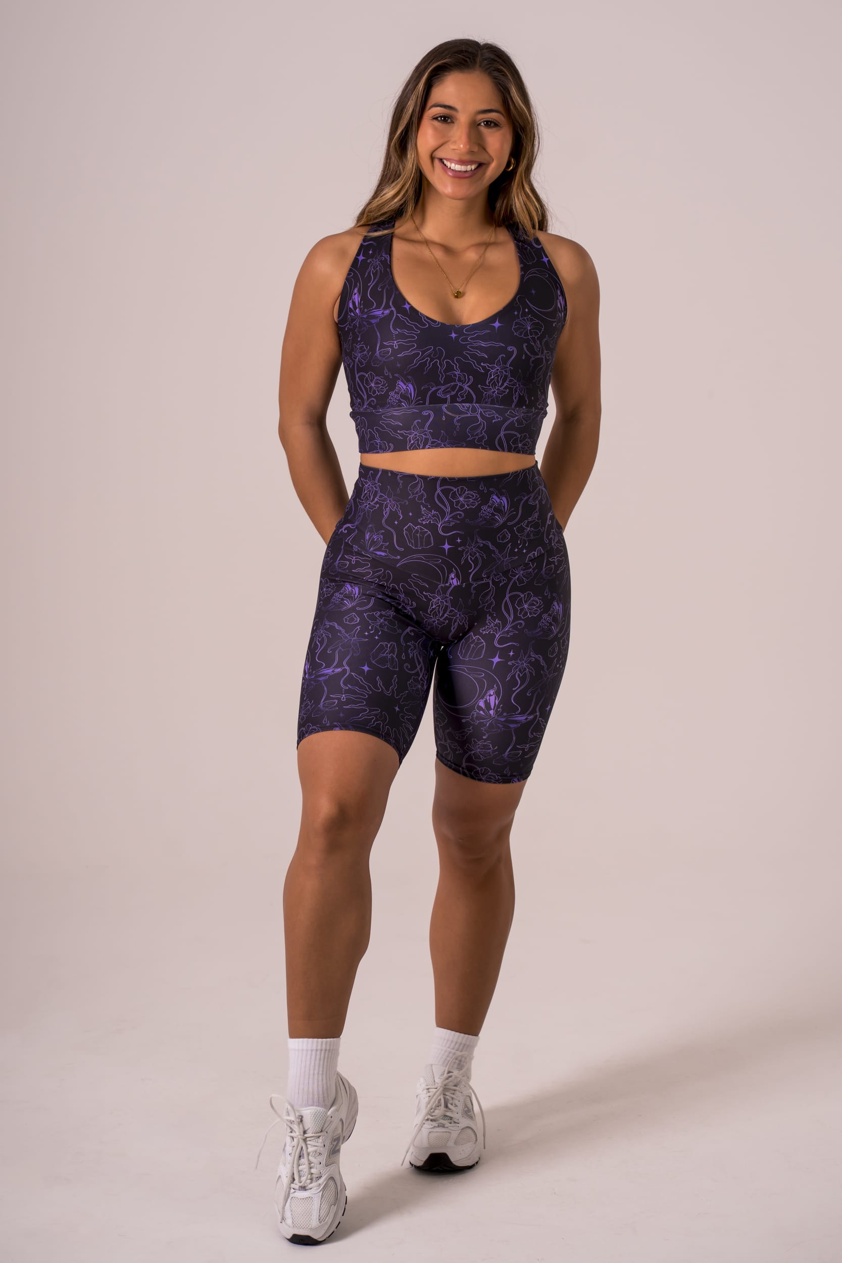 Afterglow Dynamic High Waisted Bike Shorts