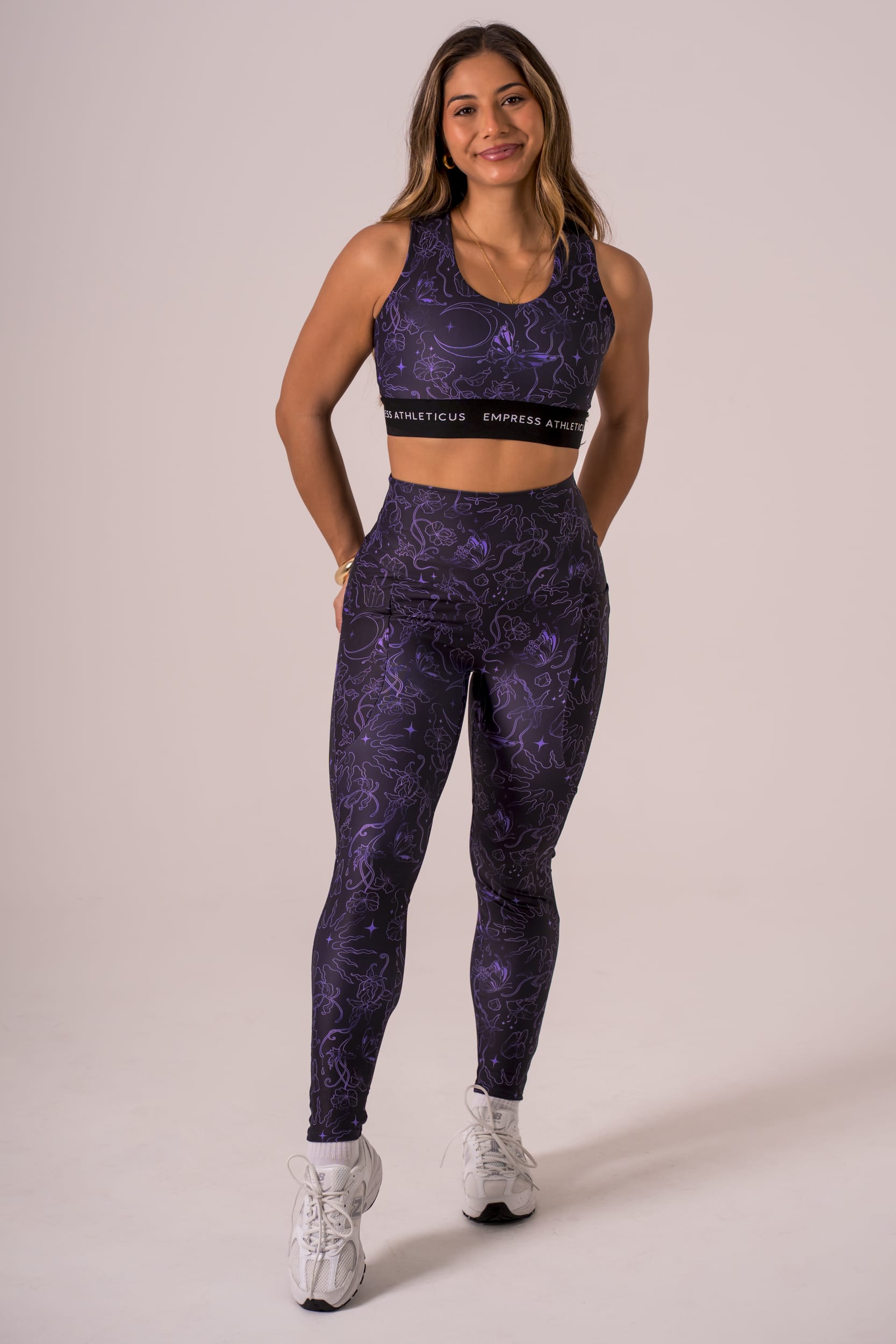 Afterglow Dynamic High Waisted Pocket Ankle Biter Leggings