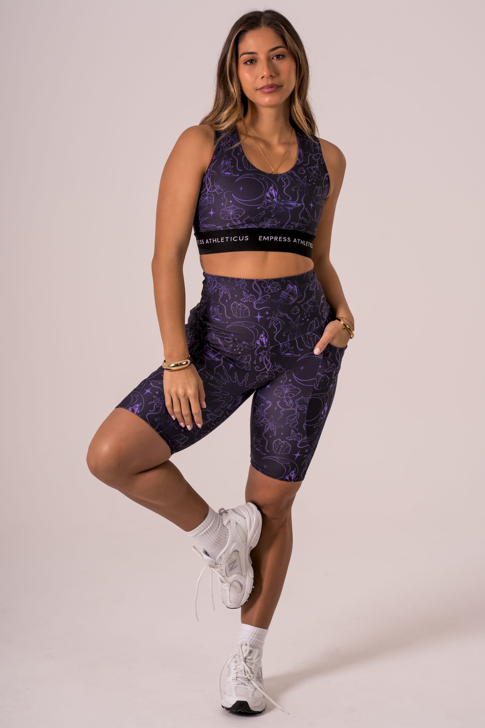 Afterglow Dynamic High Waisted Pocket Bike Shorts