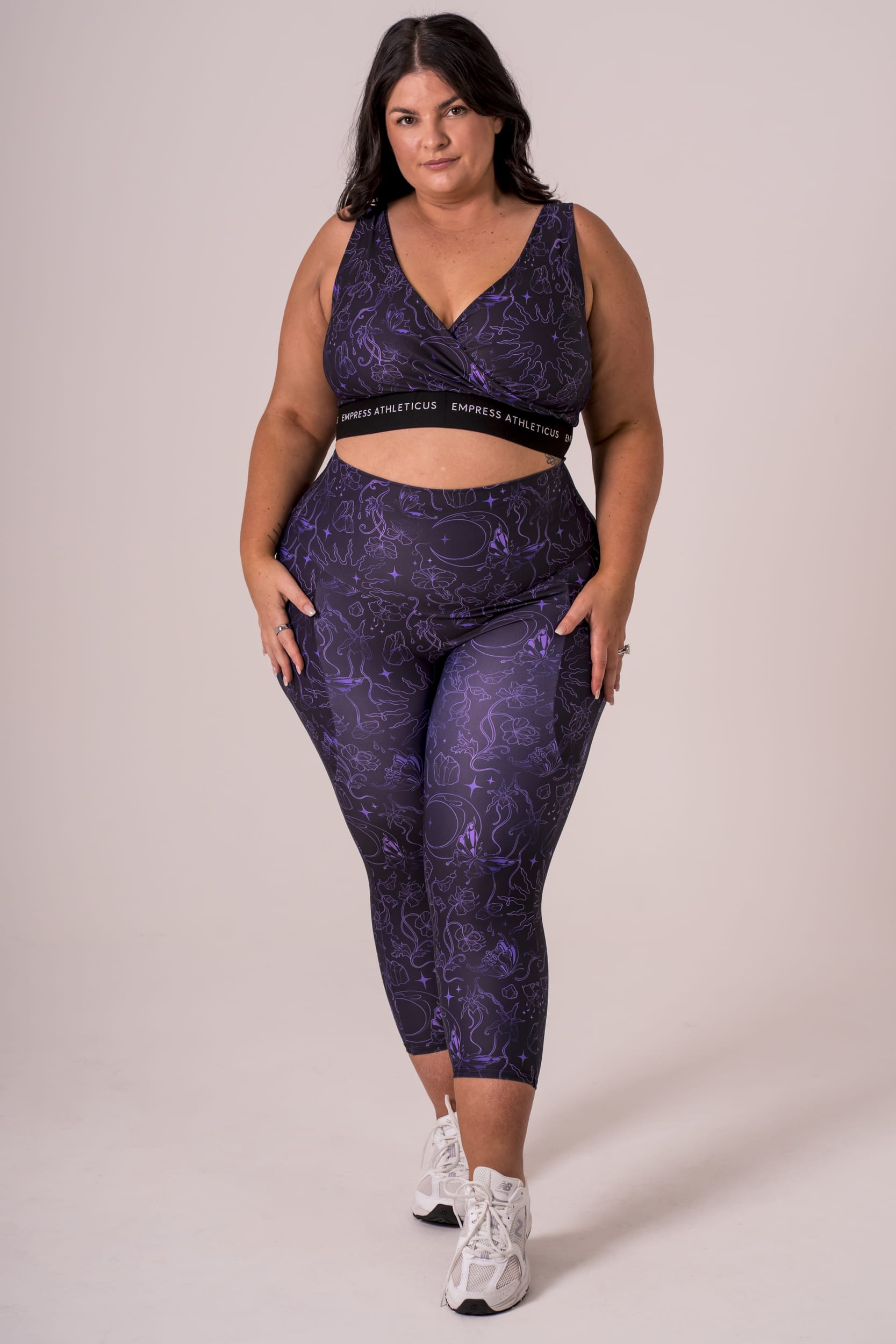 Afterglow Dynamic High Waisted Pocket Capri Leggings