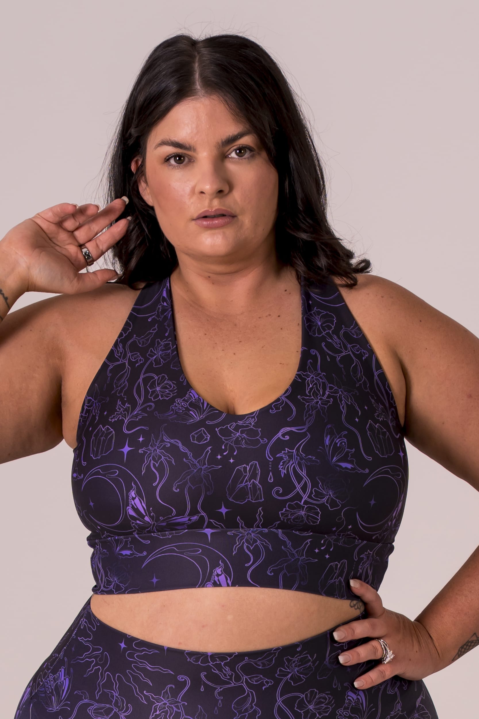 Afterglow Dynamic Sports Crop