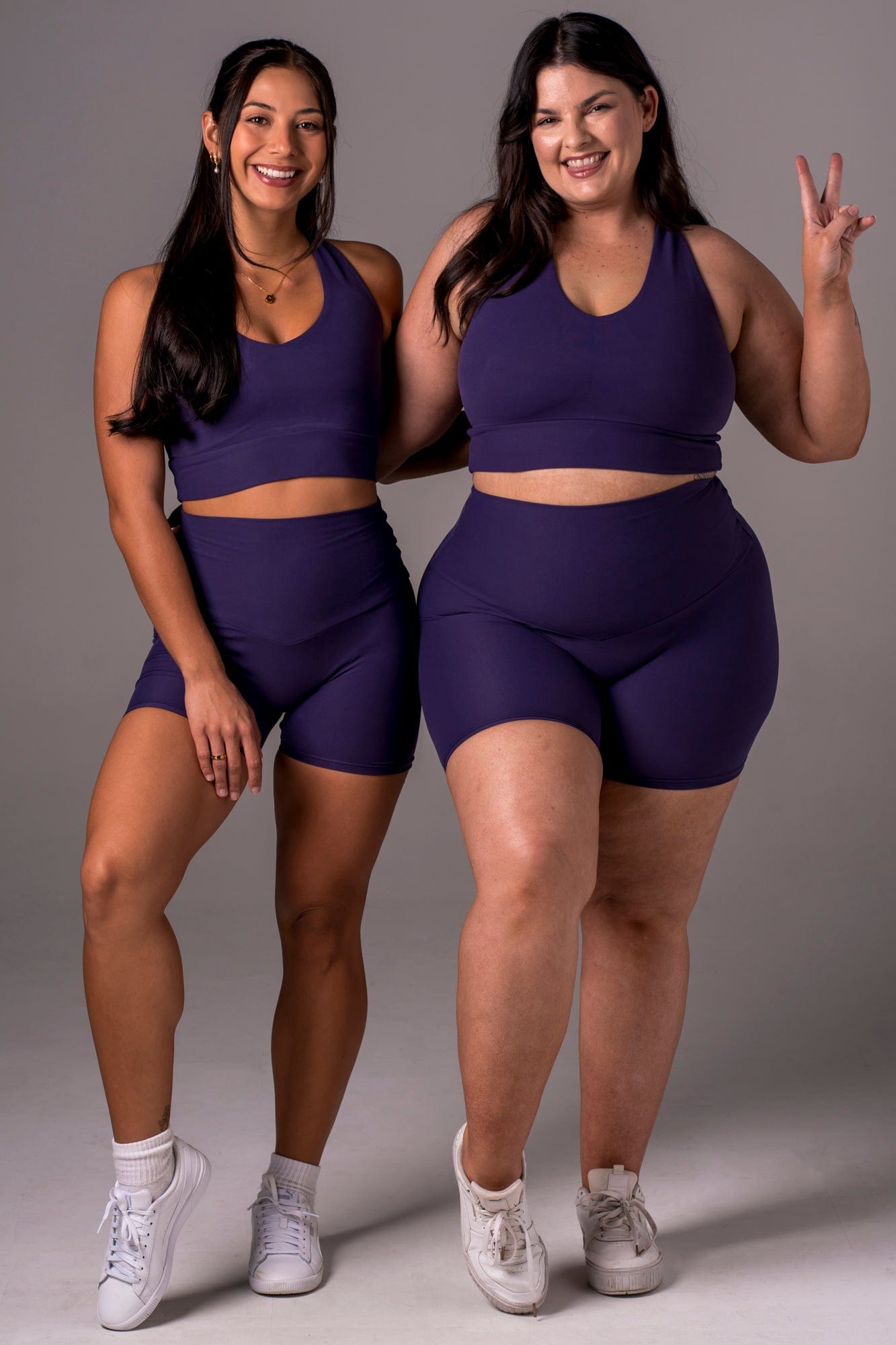 Amethyst Dynamic High Waisted Shorties