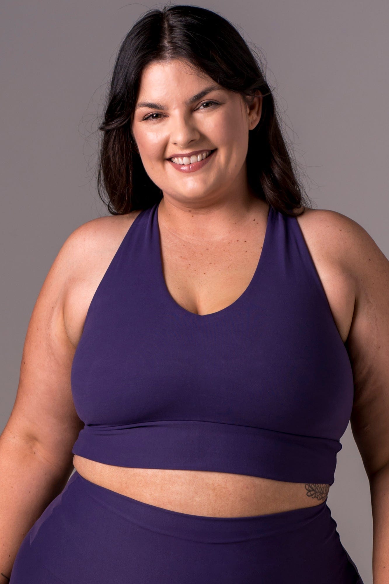 Amethyst Dynamic Sports Crop