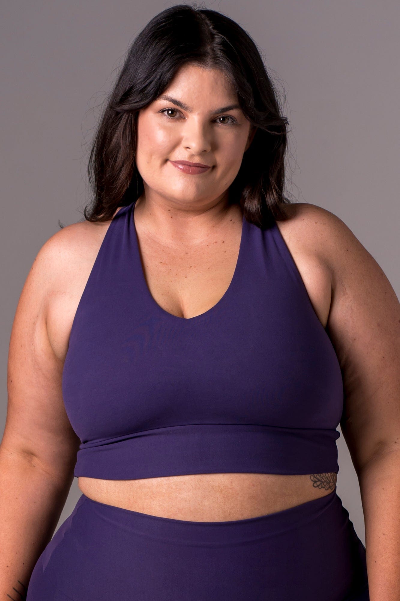 Amethyst Dynamic Sports Crop