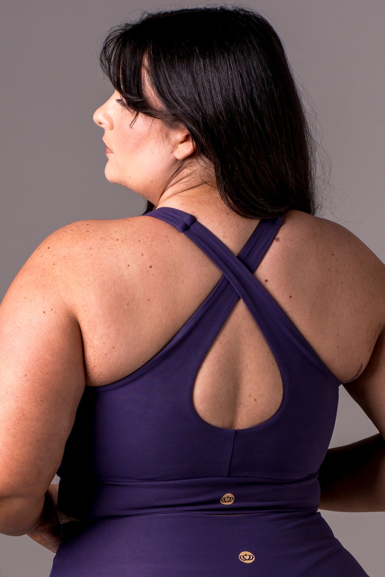 Amethyst Dynamic Sports Crop