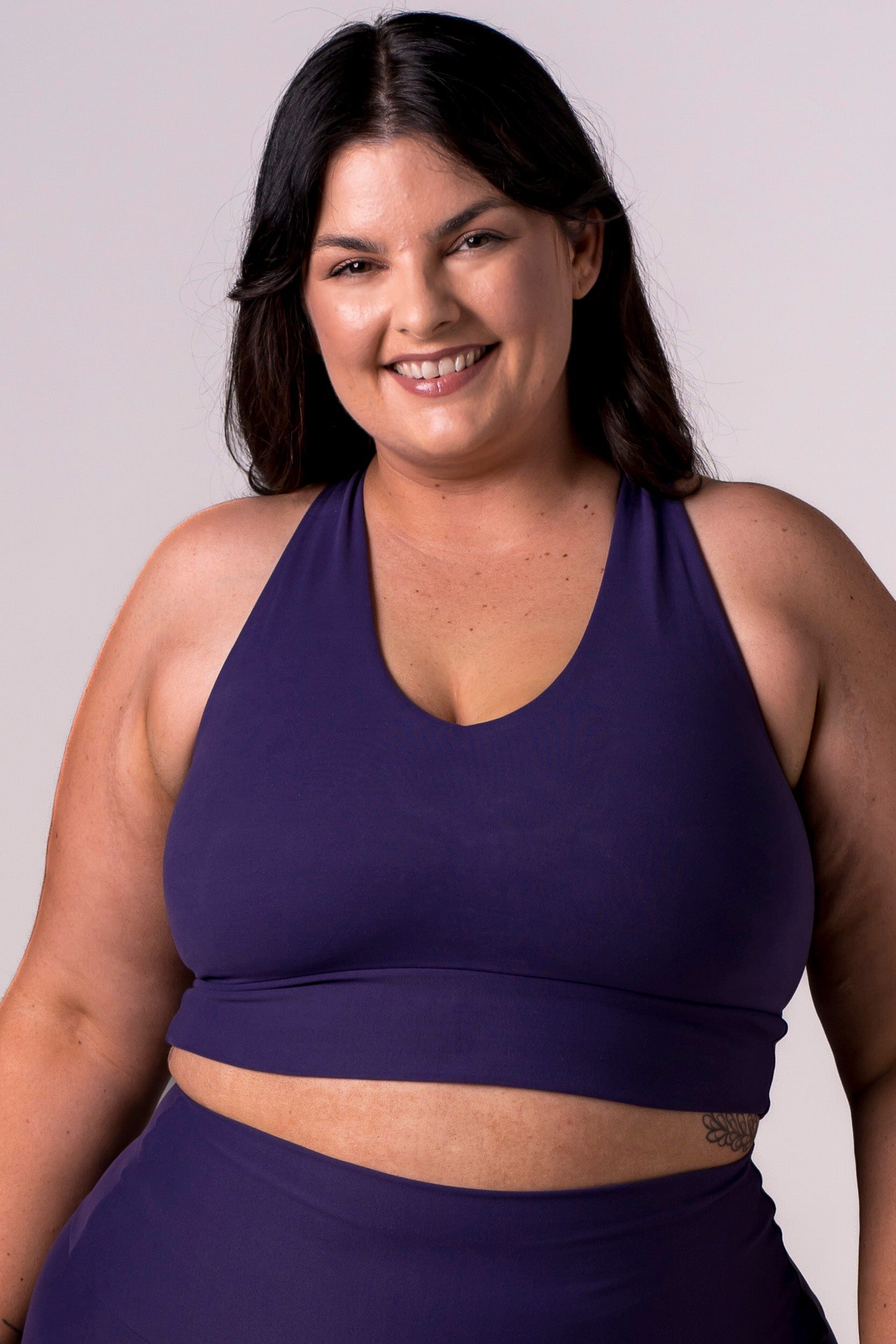 Amethyst Dynamic Sports Crop