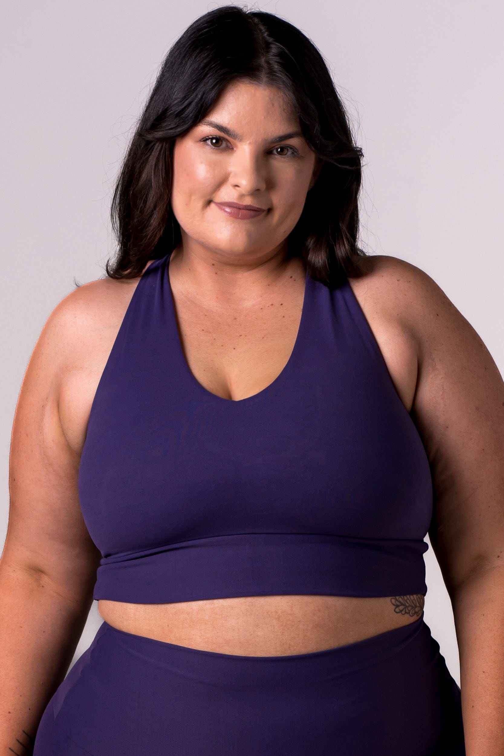 Amethyst Dynamic Sports Crop