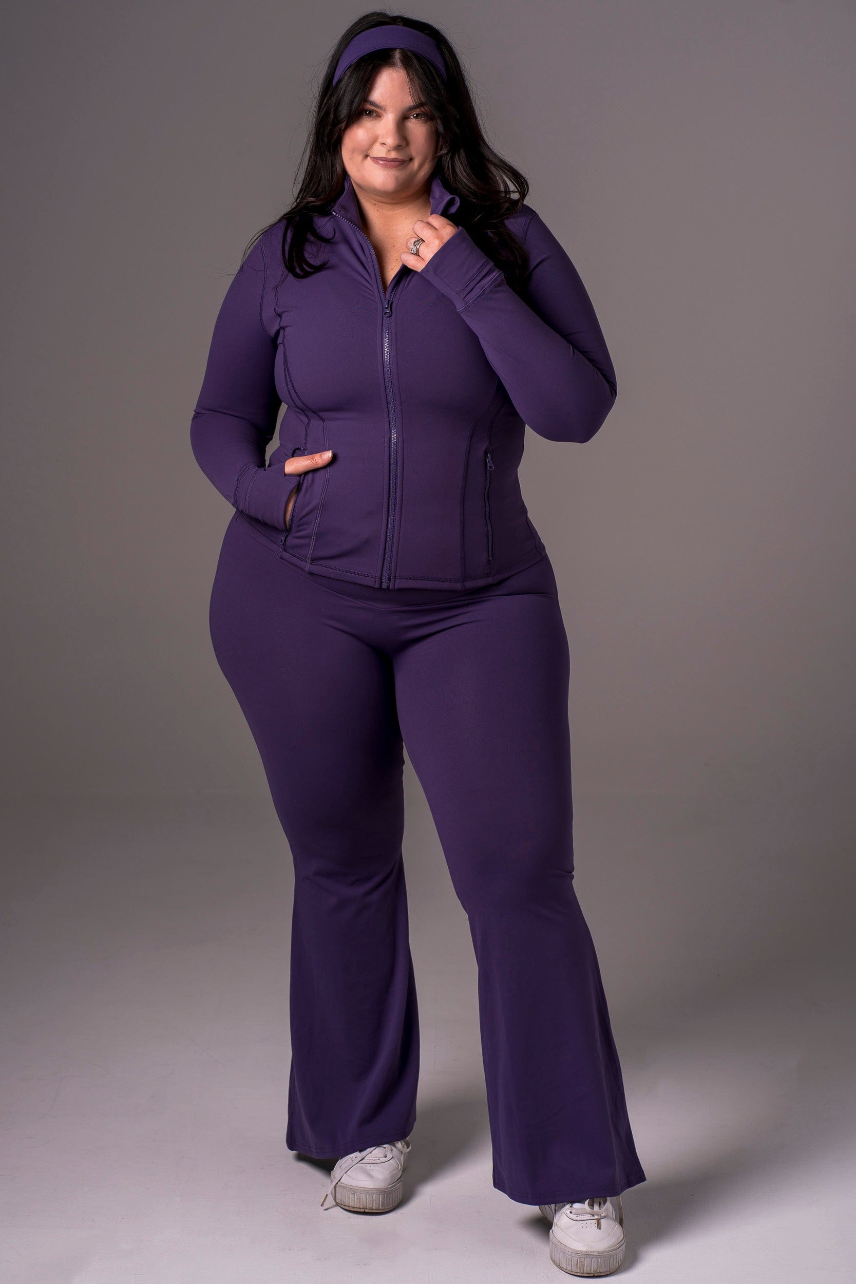 Amethyst Luxe Active Jacket