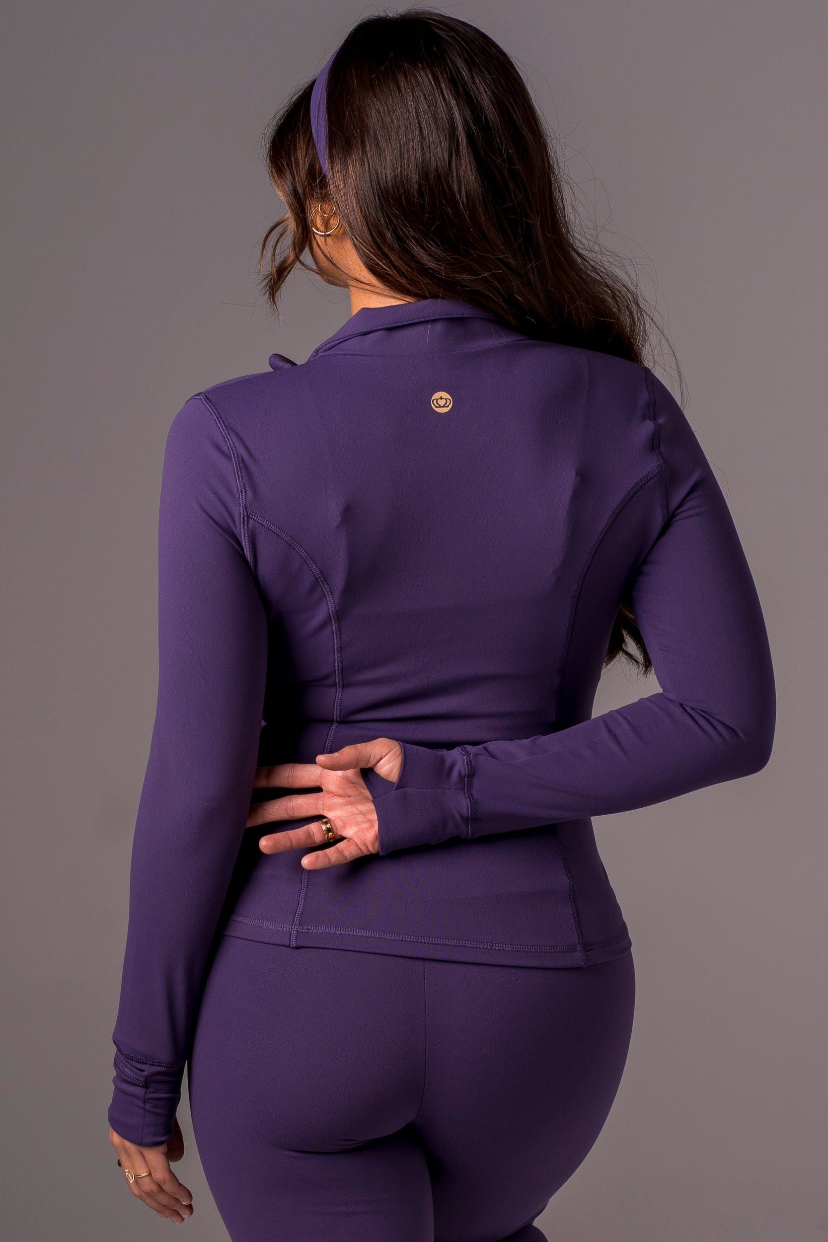 Amethyst Luxe Active Jacket