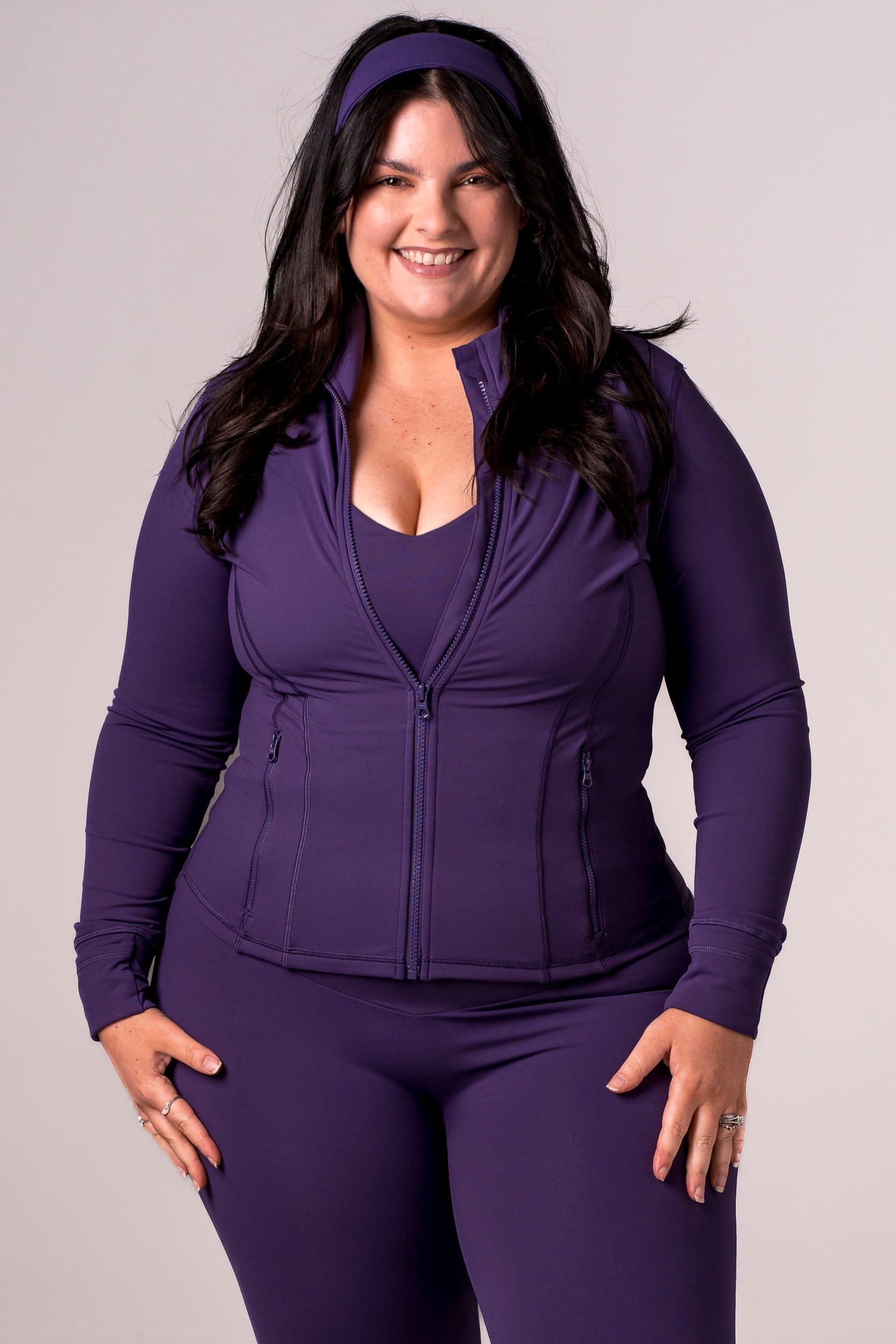 Amethyst Luxe Active Jacket