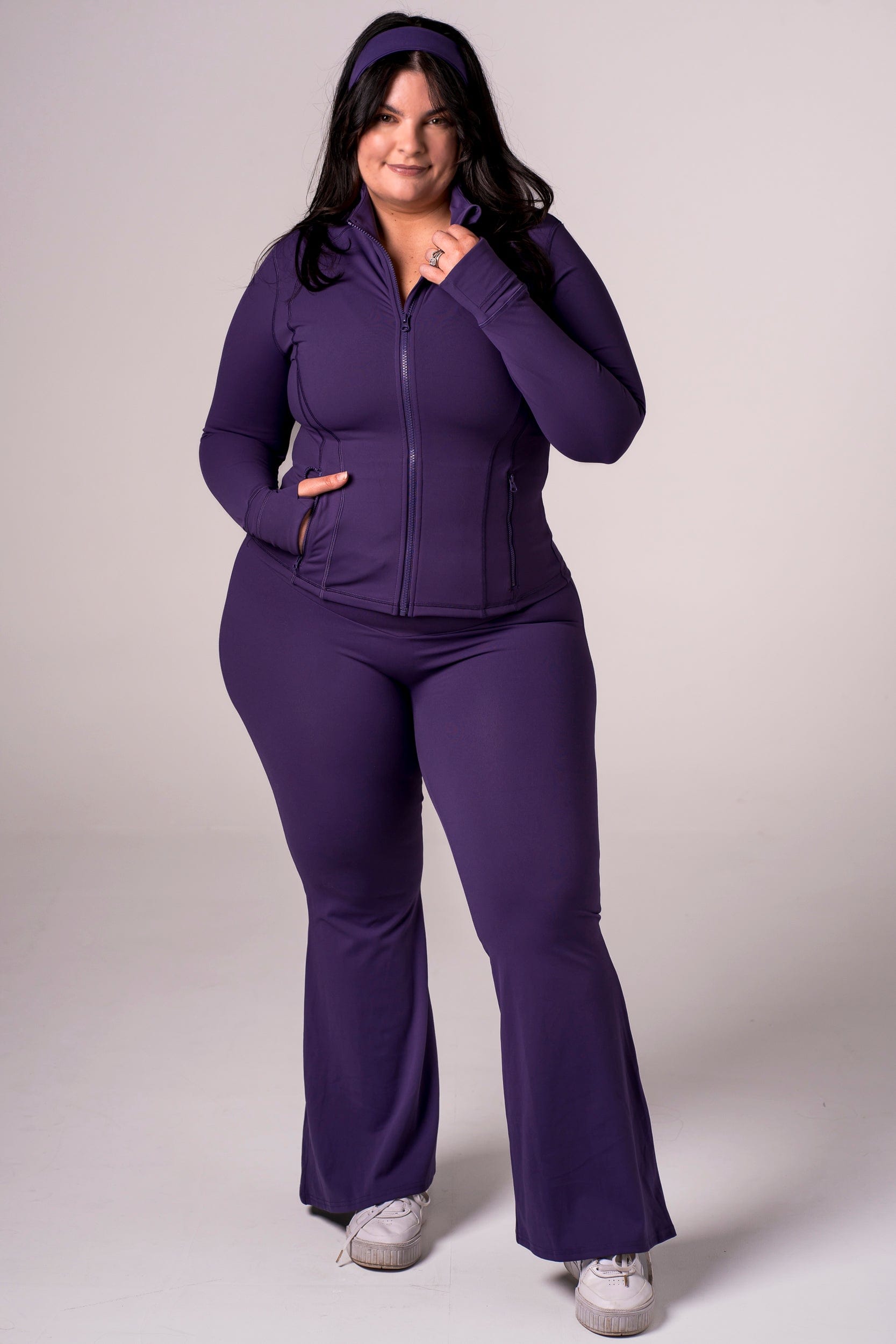 Amethyst Luxe Active Jacket