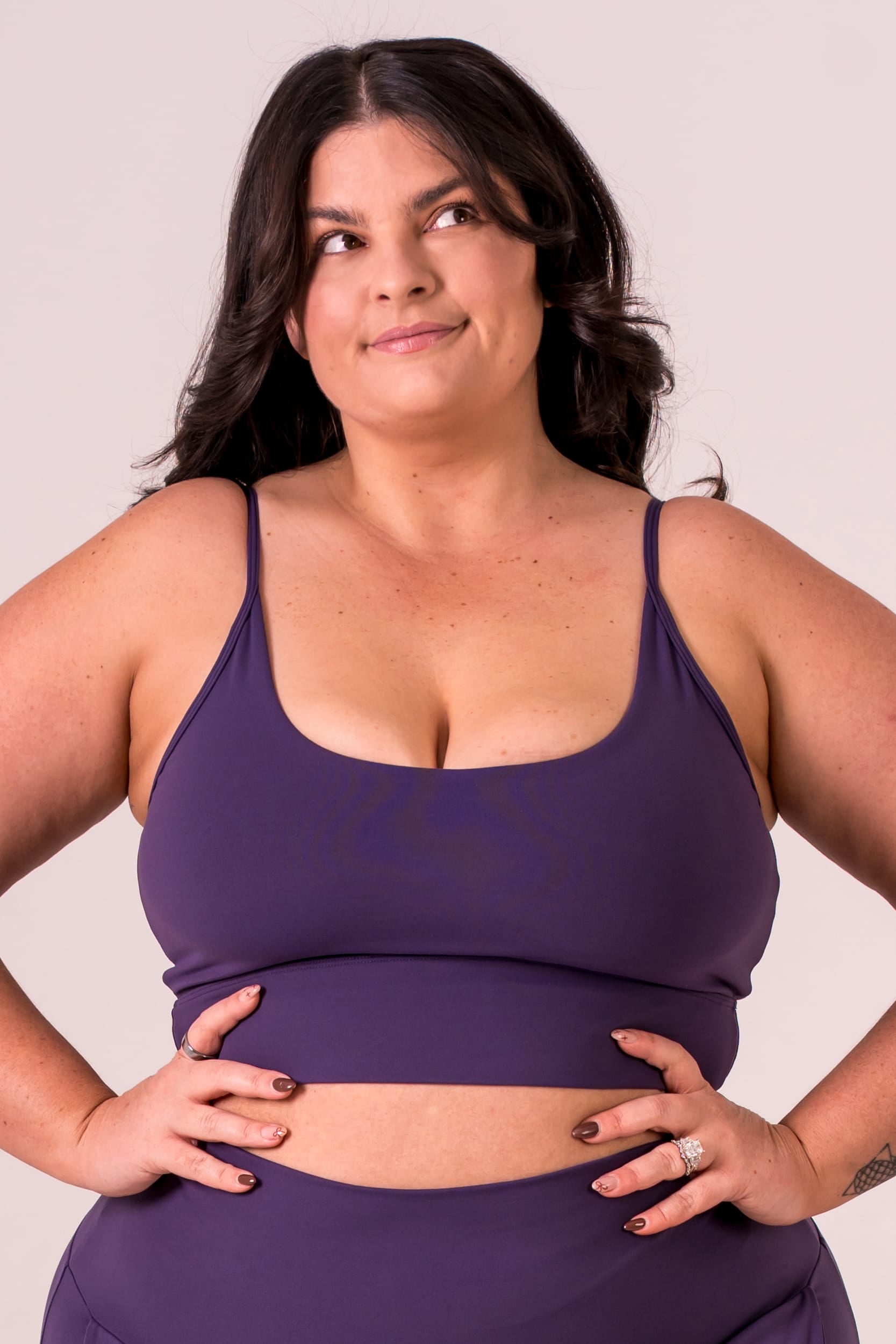 Amethyst Luxe Cleo Crop