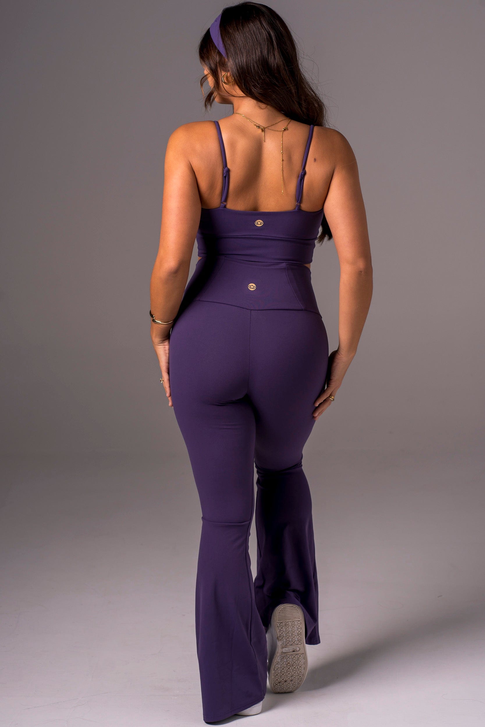 Amethyst Luxe Pocket Yoga Pants