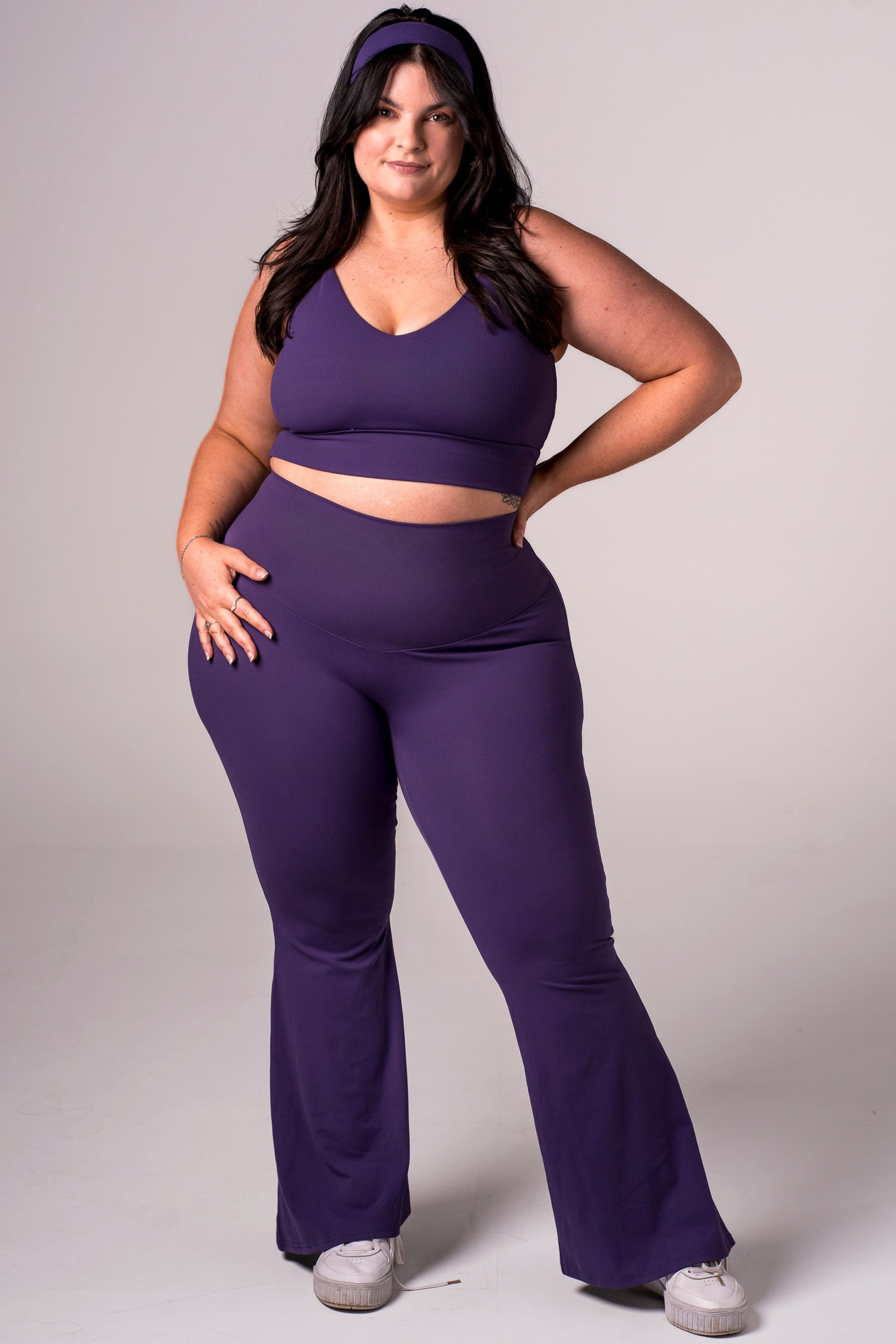 Amethyst Luxe Pocket Yoga Pants