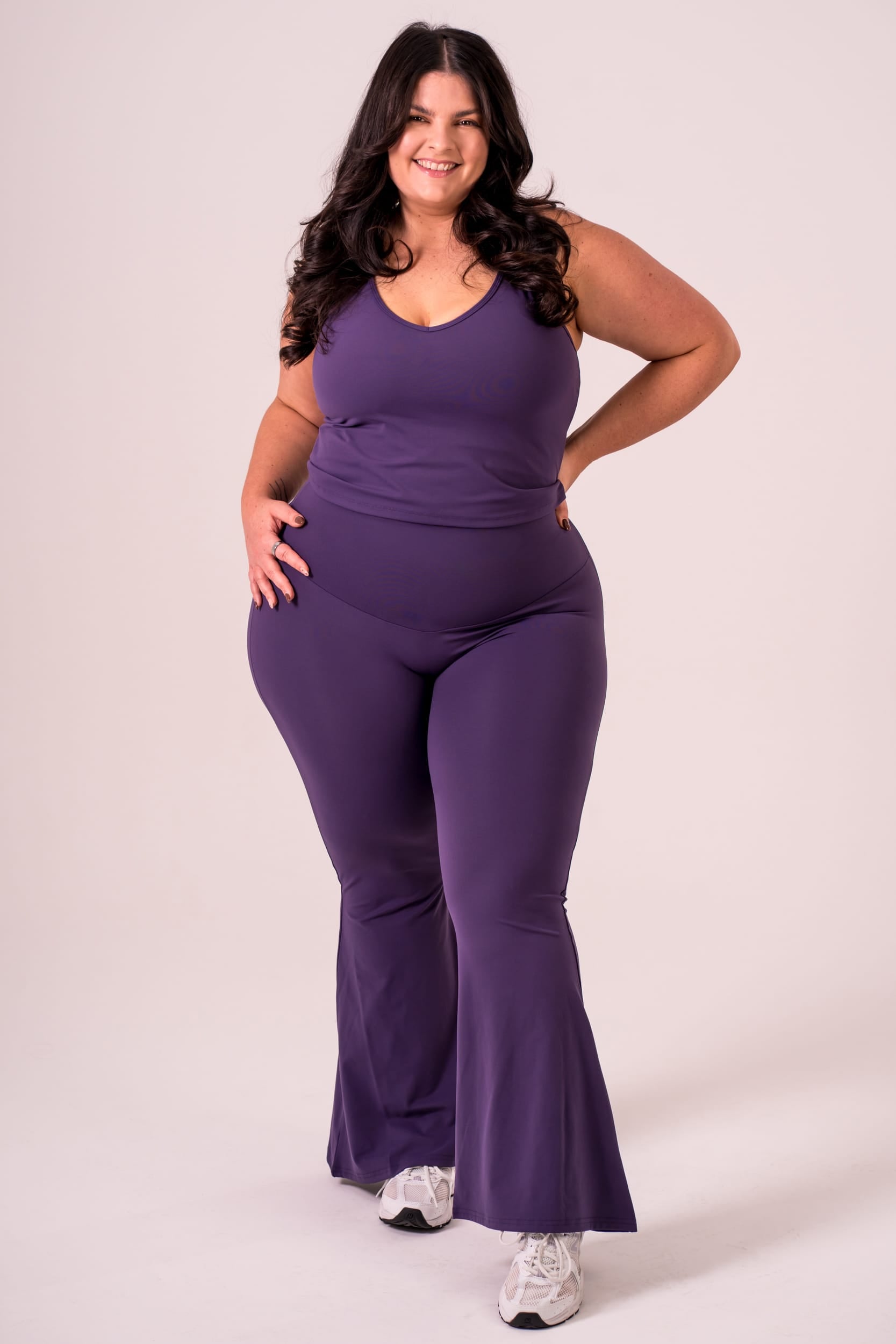 Amethyst Luxe Pocket Yoga Pants