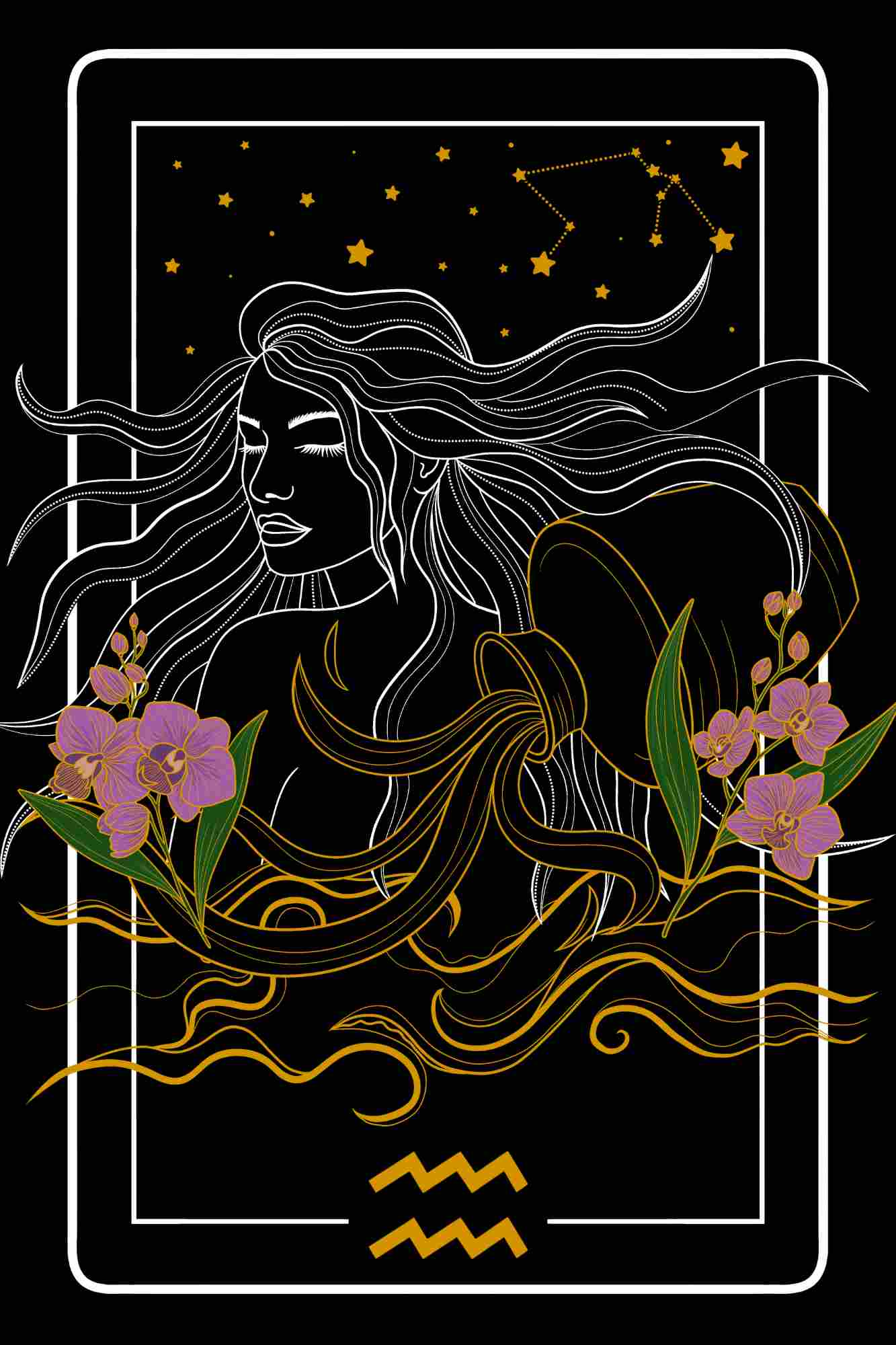 Aquarius Oversized T-Shirt