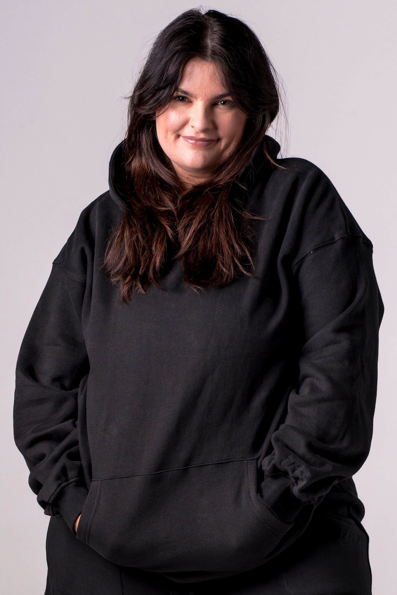 Black Basic Hoodie