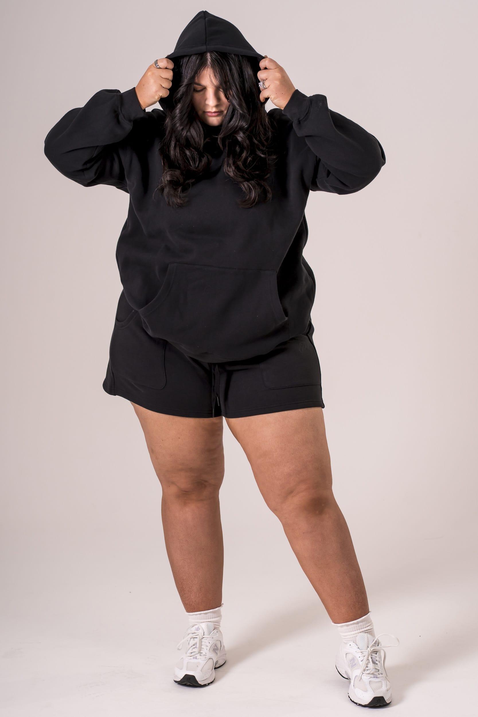 Black Basic Hoodie
