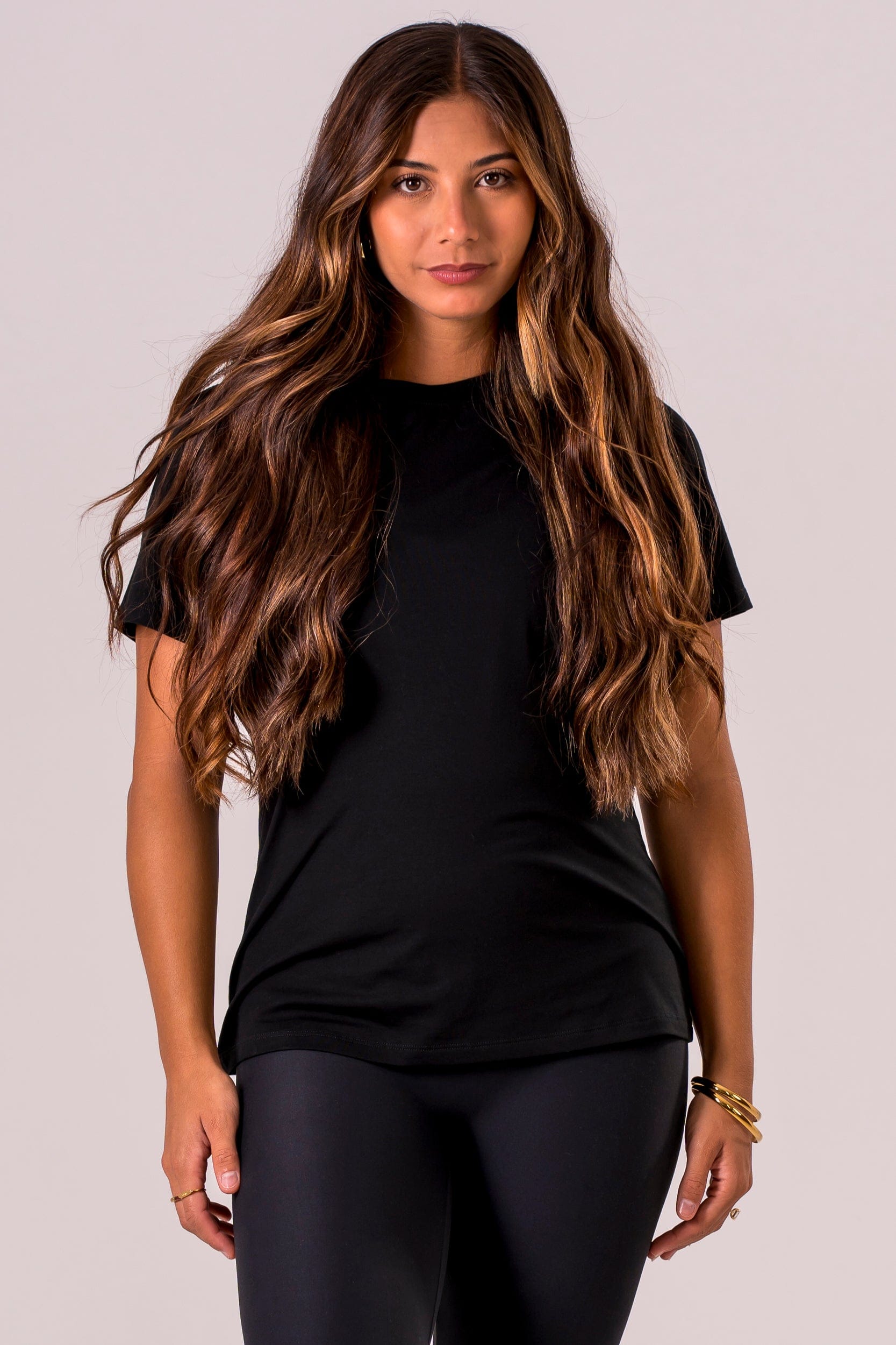 Black Basic Tee