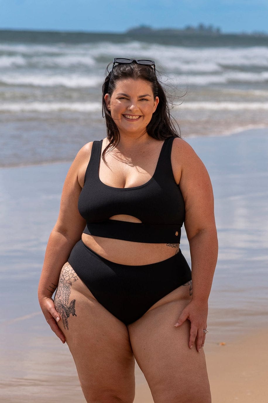 Black Brief Bikini Bottoms