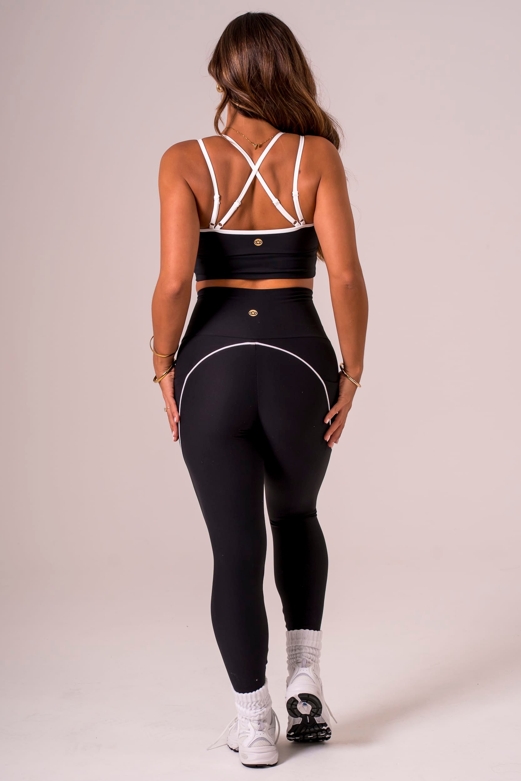 Black Duo Dynamic Pocket Curve Leggings