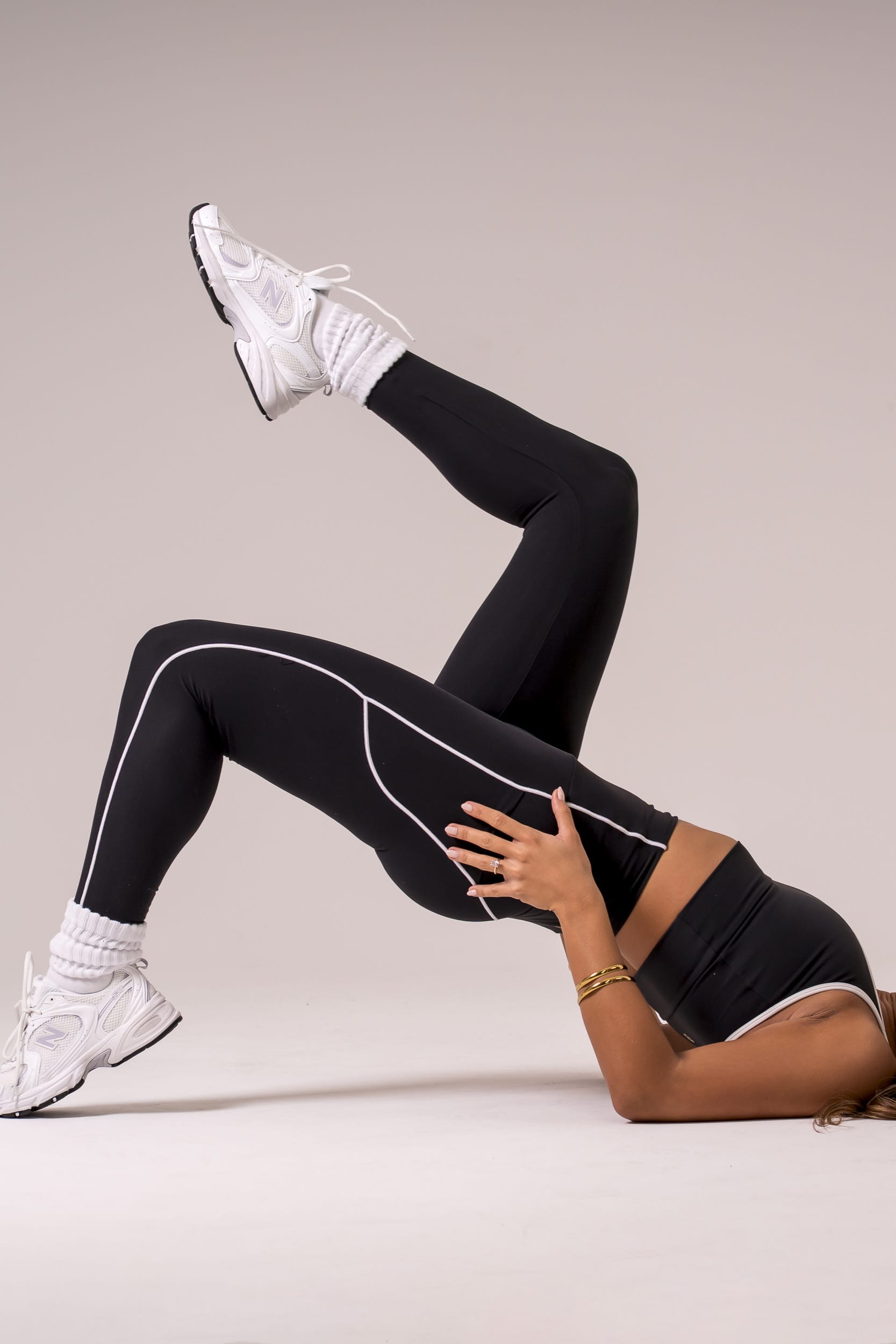 Black Duo Dynamic Pocket Curve Leggings