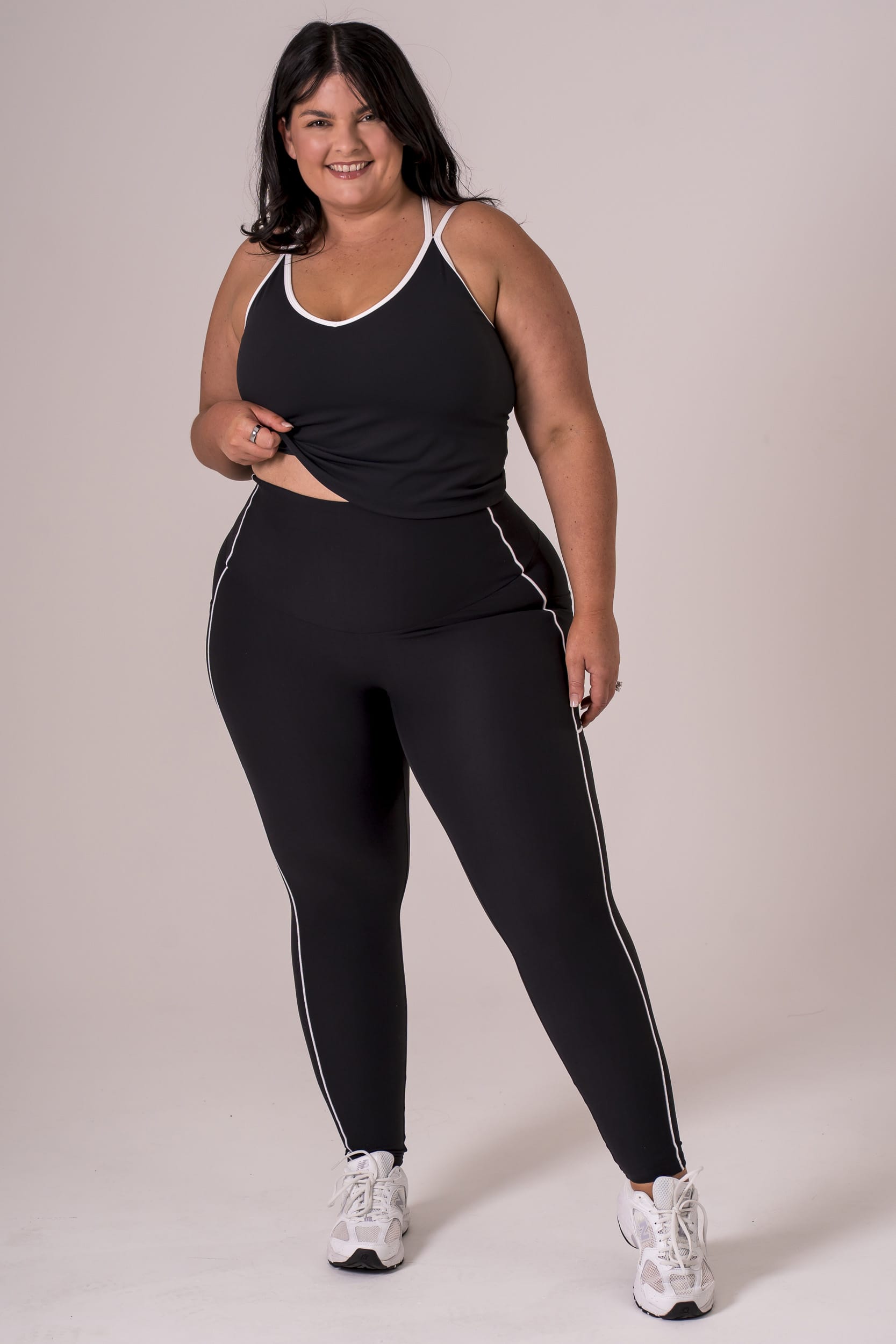 Black Duo Dynamic Pocket Curve Leggings
