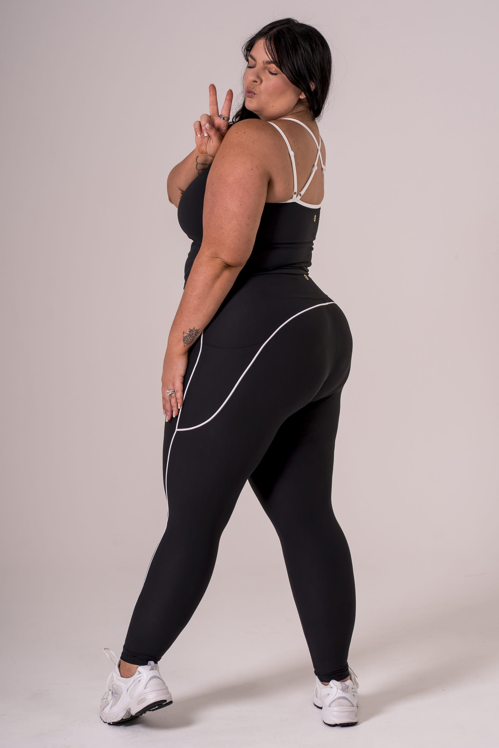Black Duo Dynamic Pocket Curve Leggings