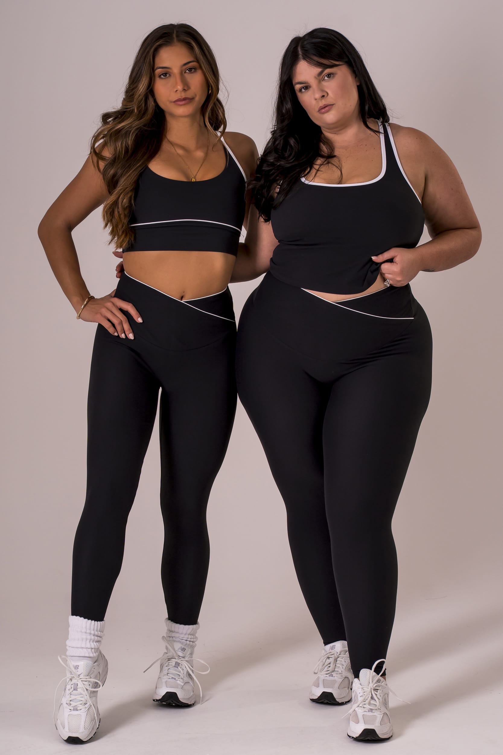 Black Duo Dynamic V Band Leggings