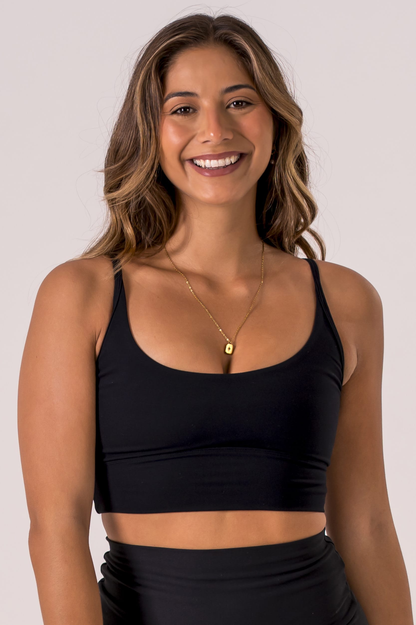 Black Evolve Cleo Crop