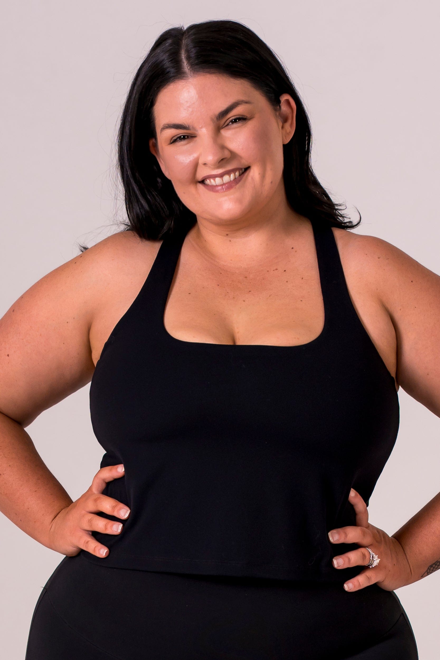 Black Evolve Raya Tank