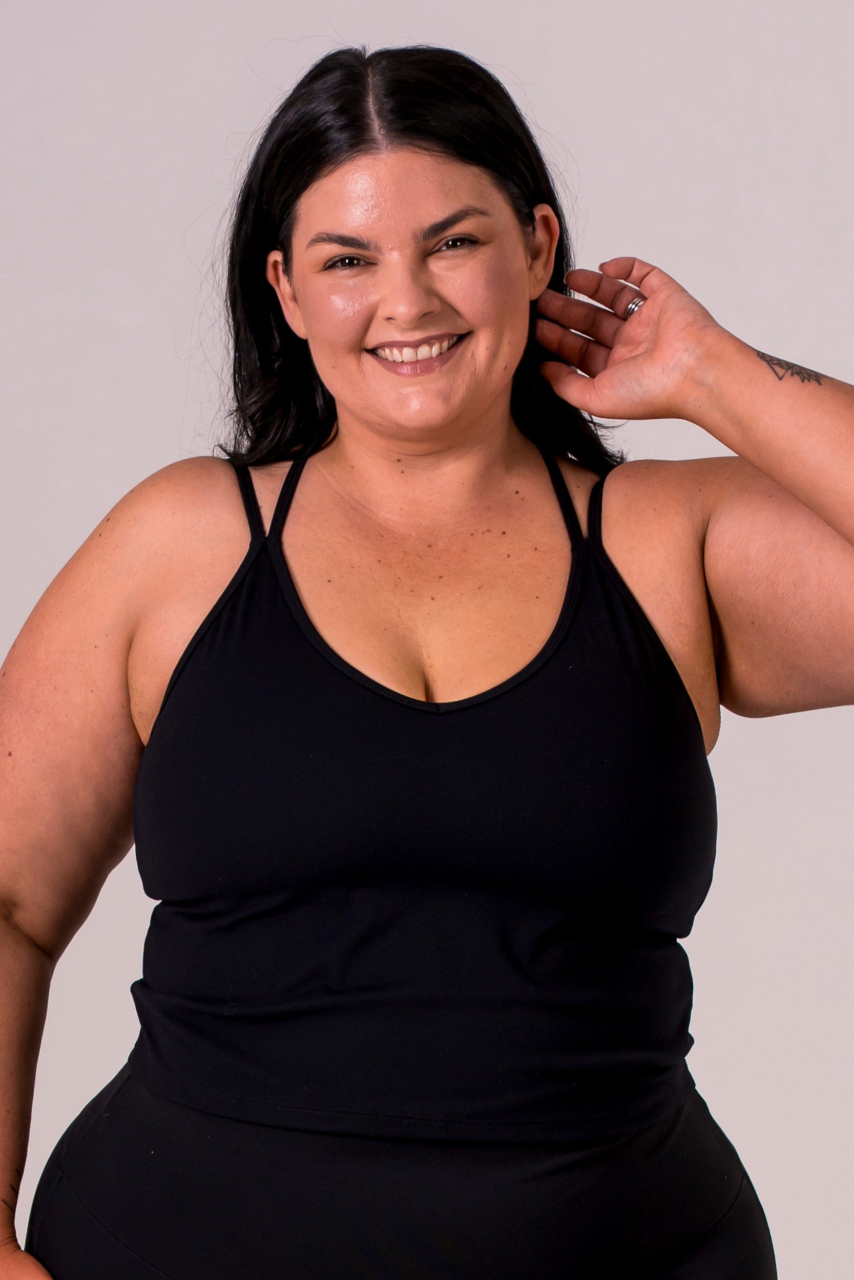 Black Evolve Sienna Tank