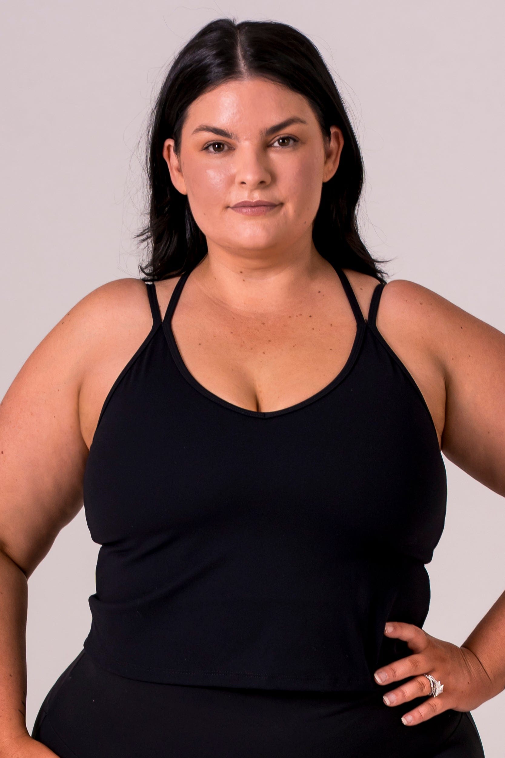 Black Evolve Sienna Tank