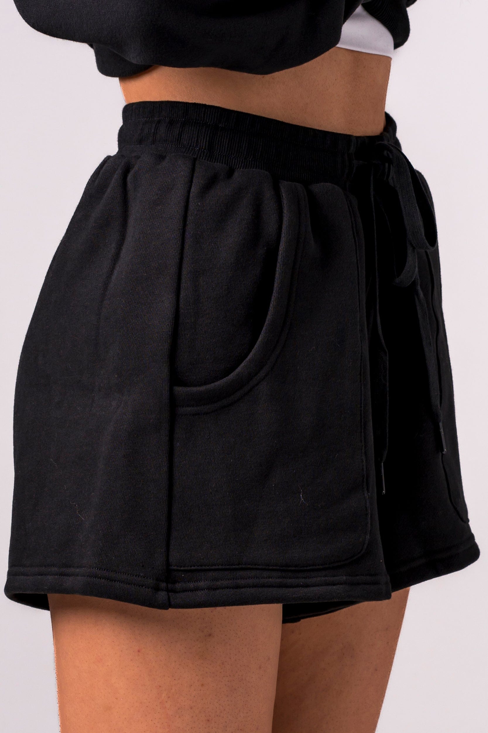 Black Lounge Shorts