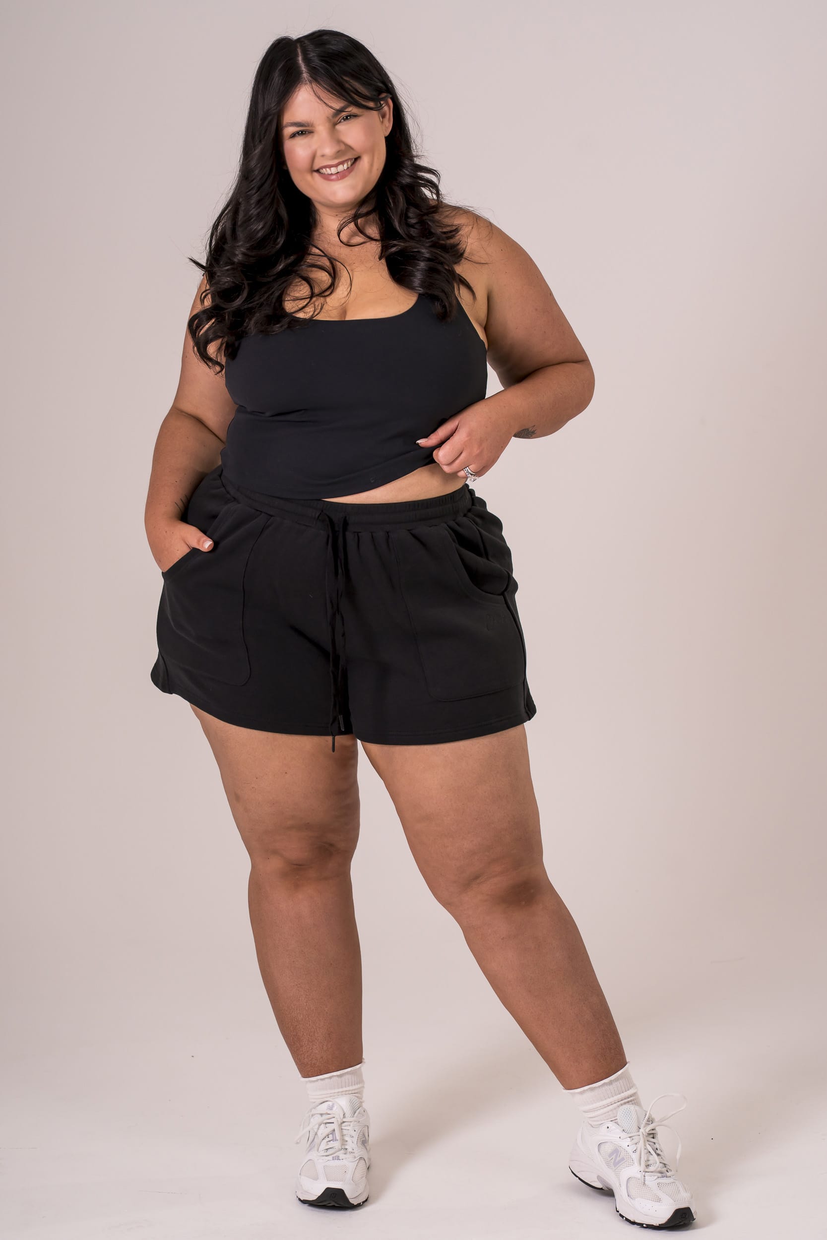 Black Lounge Shorts