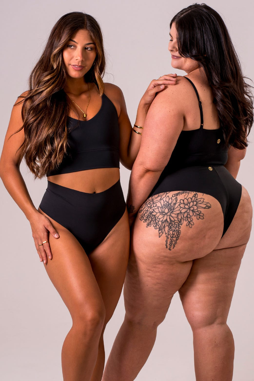 Black Luxe High Waisted Underwear 3 Pack