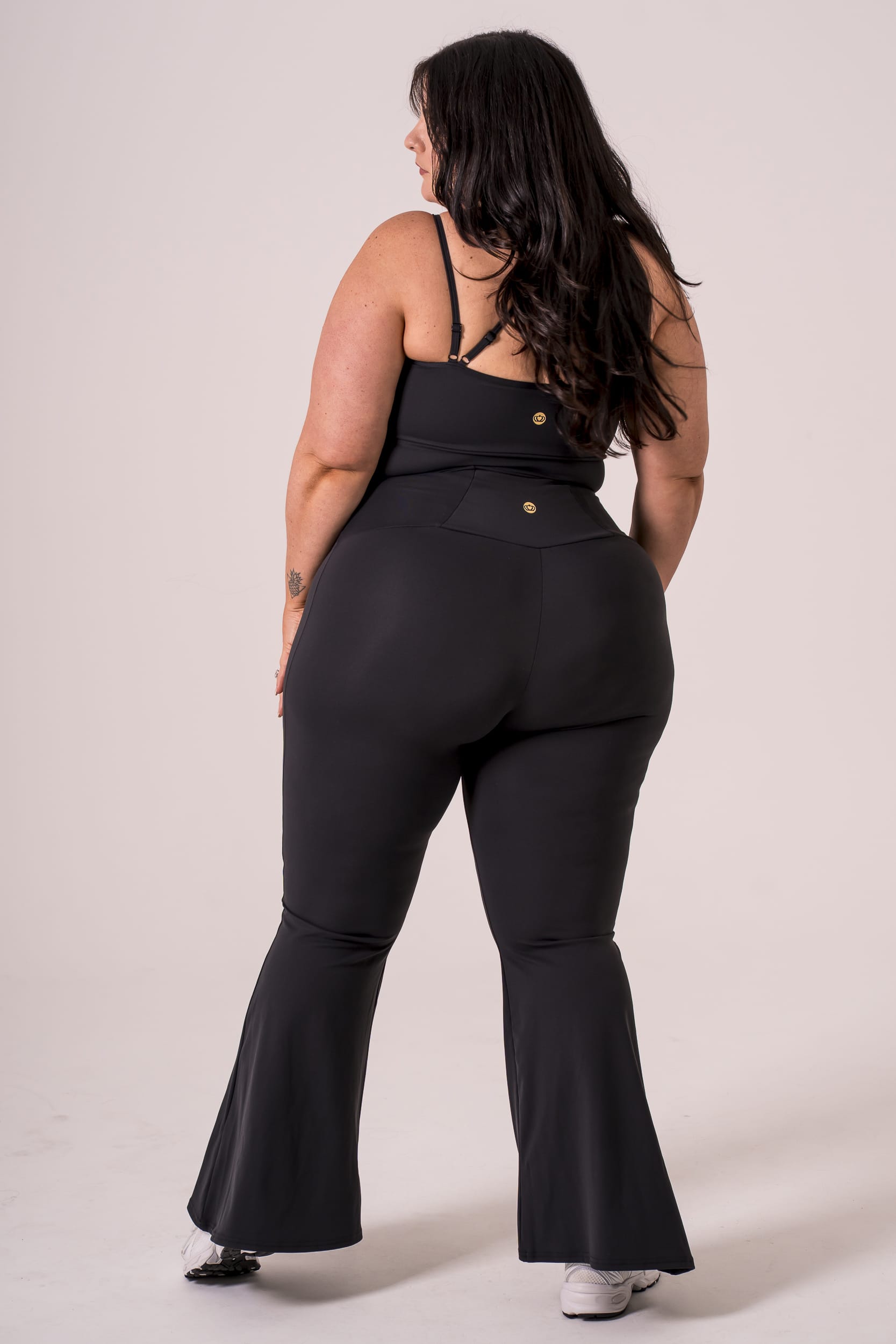 Black Luxe Pocket Yoga Pants