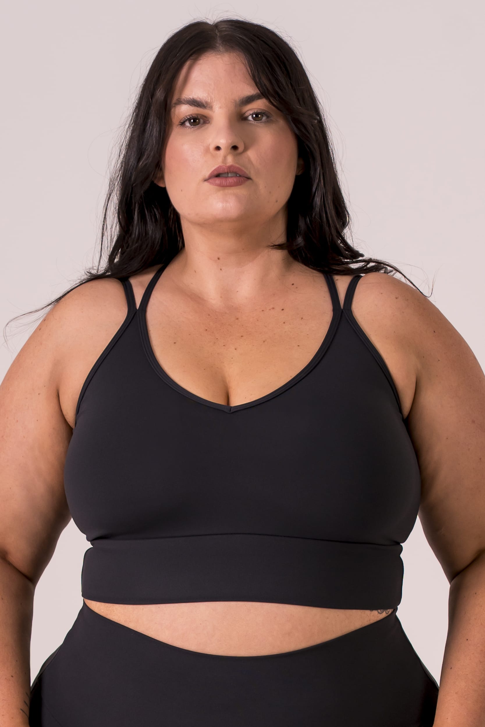 Black Luxe Sienna Crop