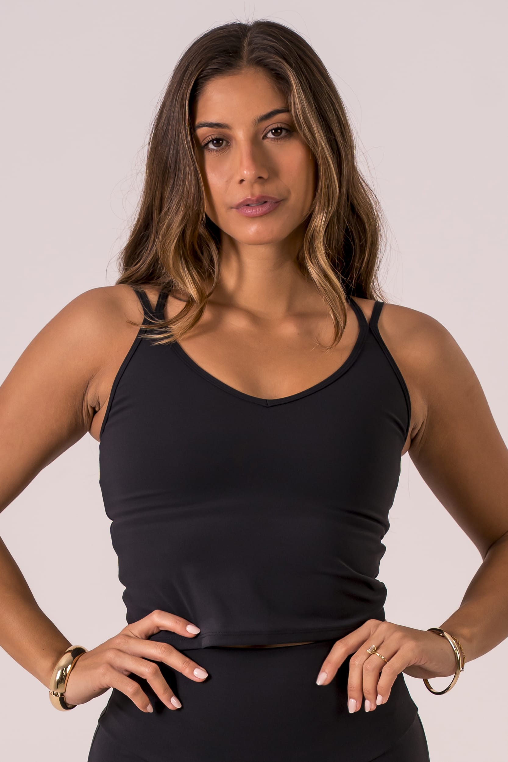 Black Luxe Sienna Tank
