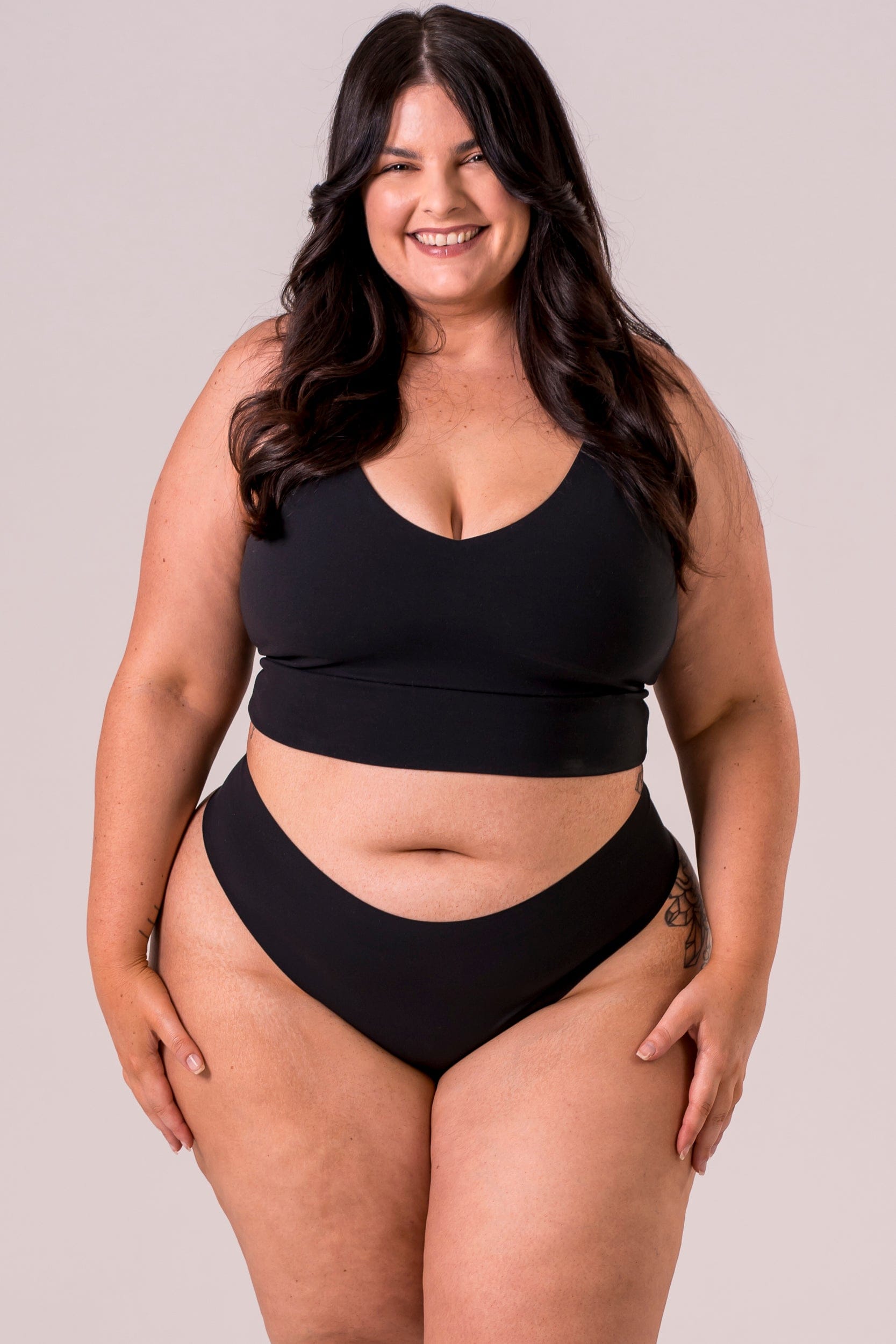 Black Luxe Underwear 3 Pack