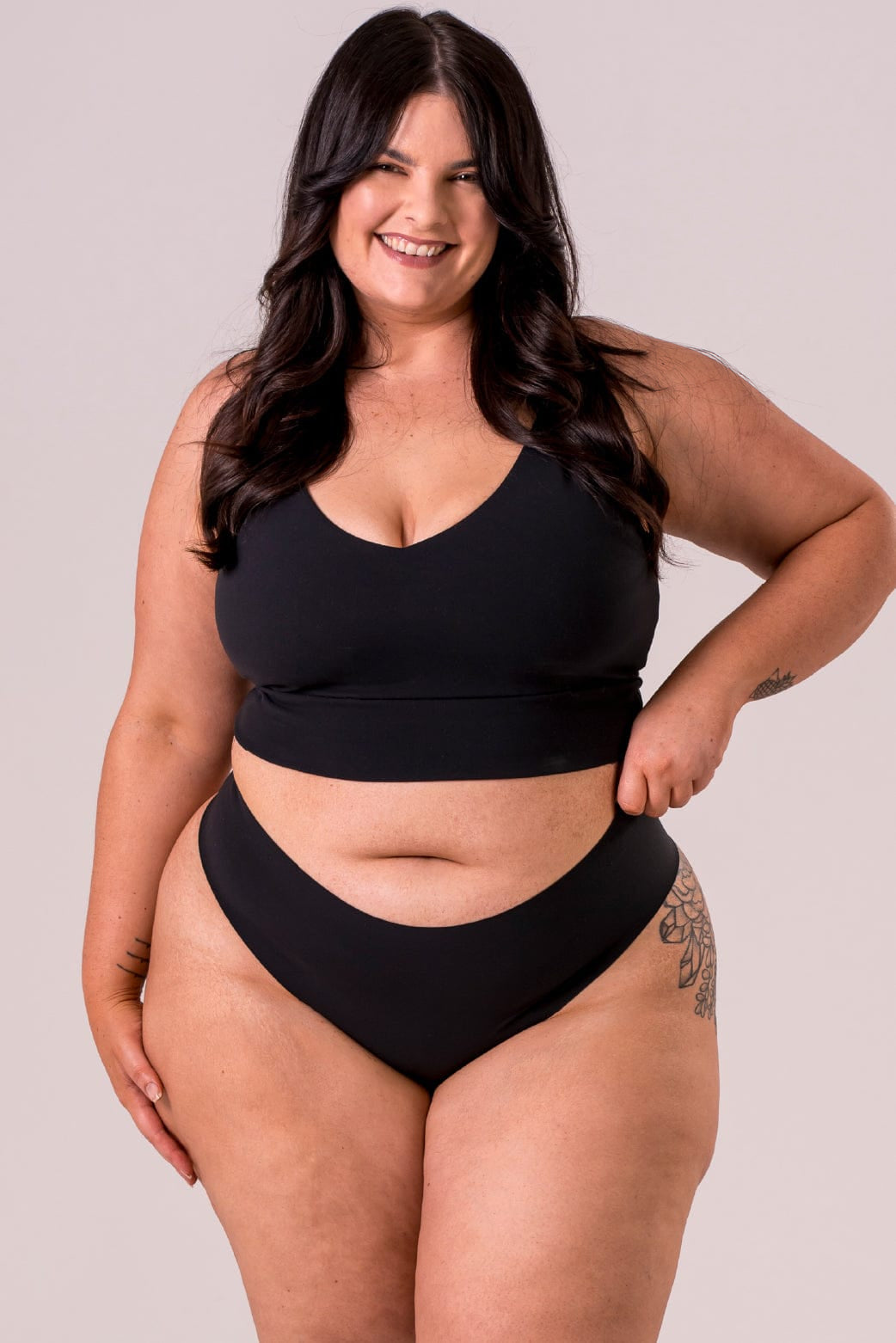 Black Luxe Underwear 3 Pack