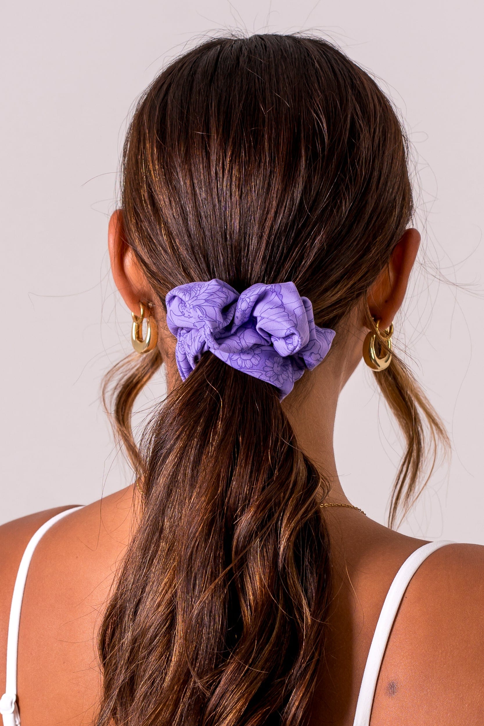 Blossom Luxe Scrunchie OS