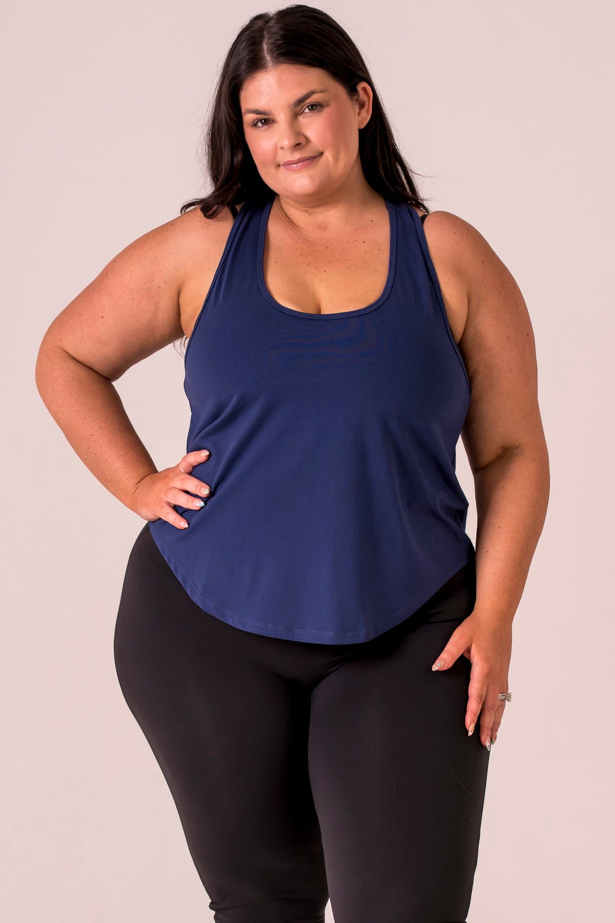 Blueberry Racer Tank
