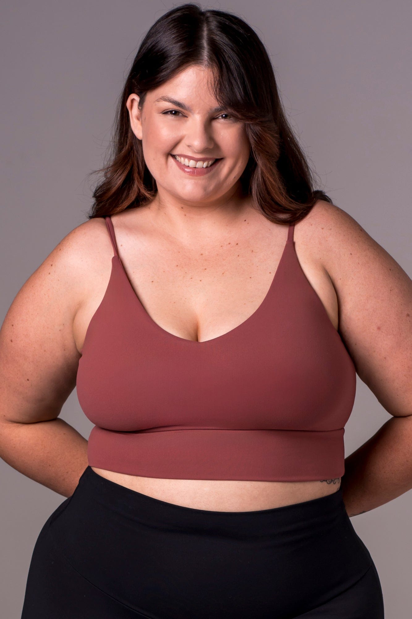 Dark Blush Luxe Bralette