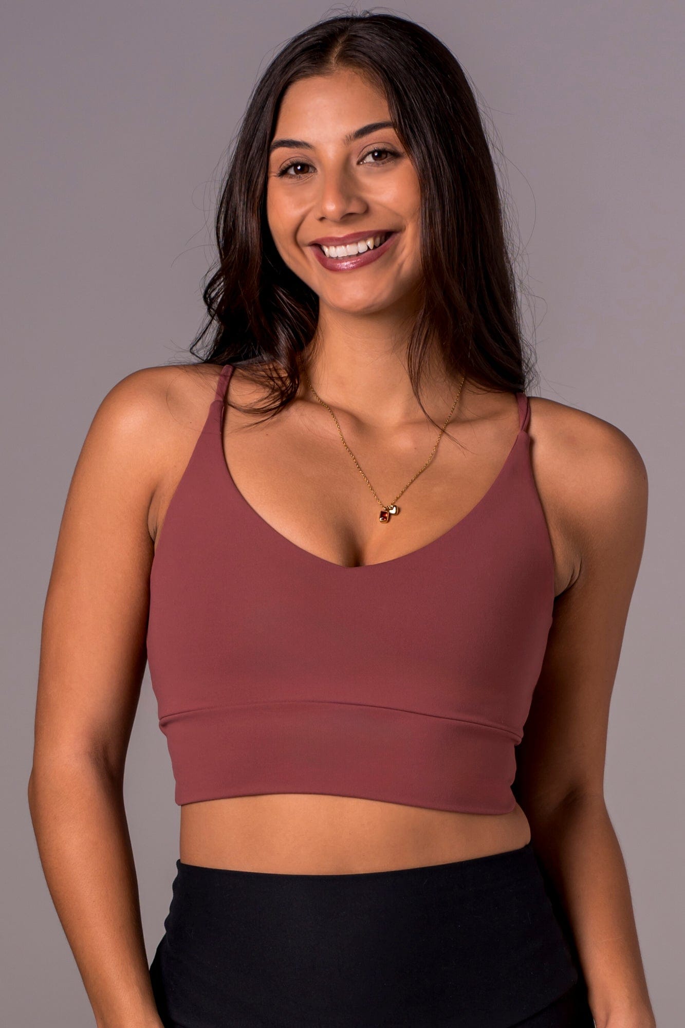 Dark Blush Luxe Bralette