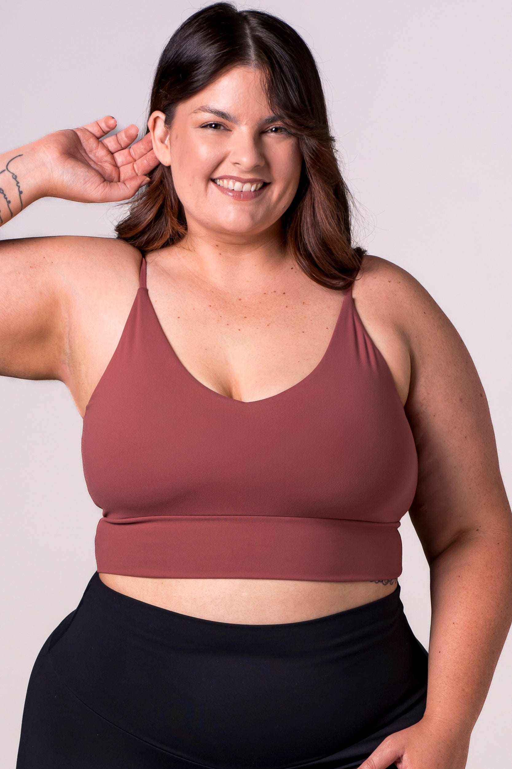 Dark Blush Luxe Bralette