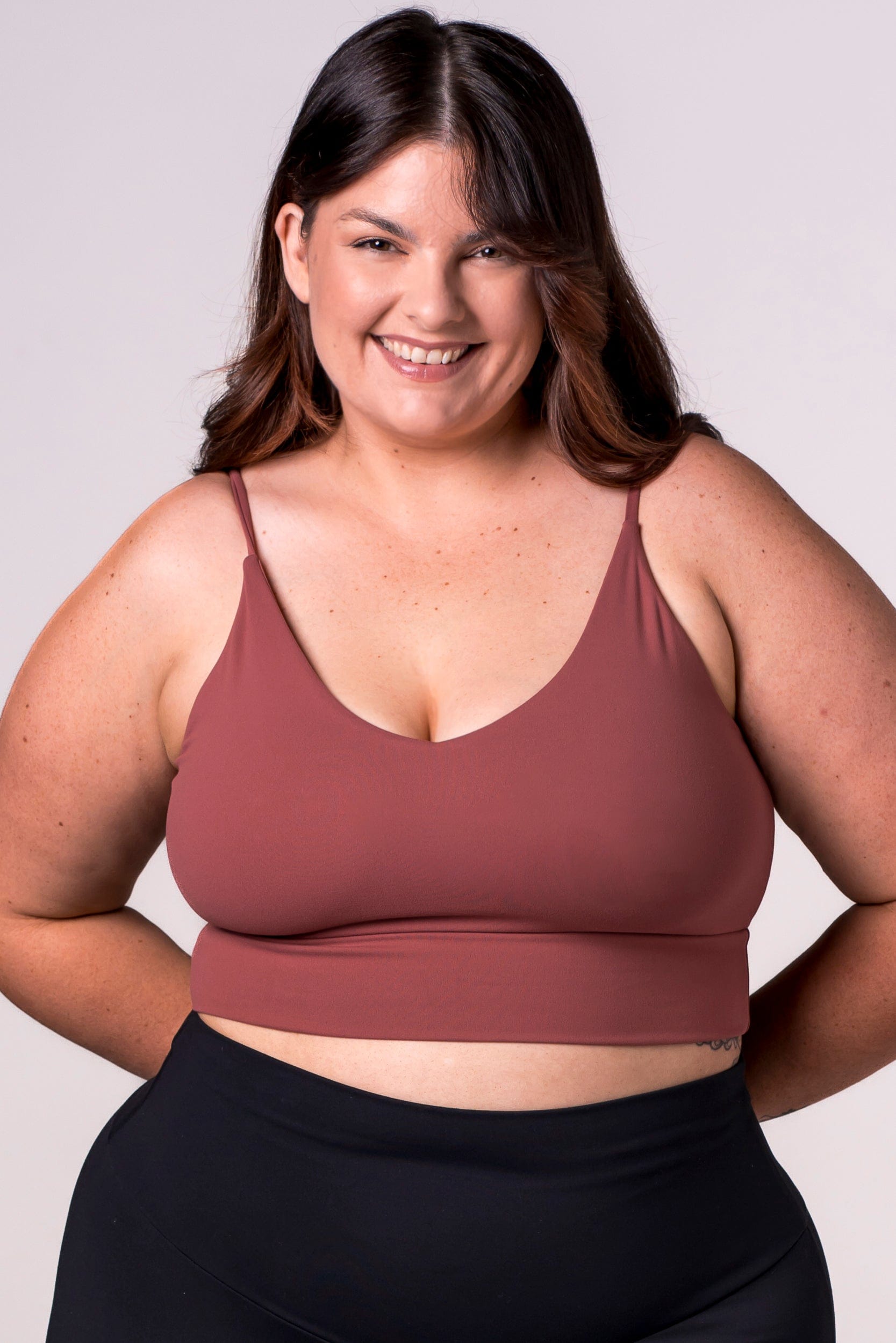 Dark Blush Luxe Bralette